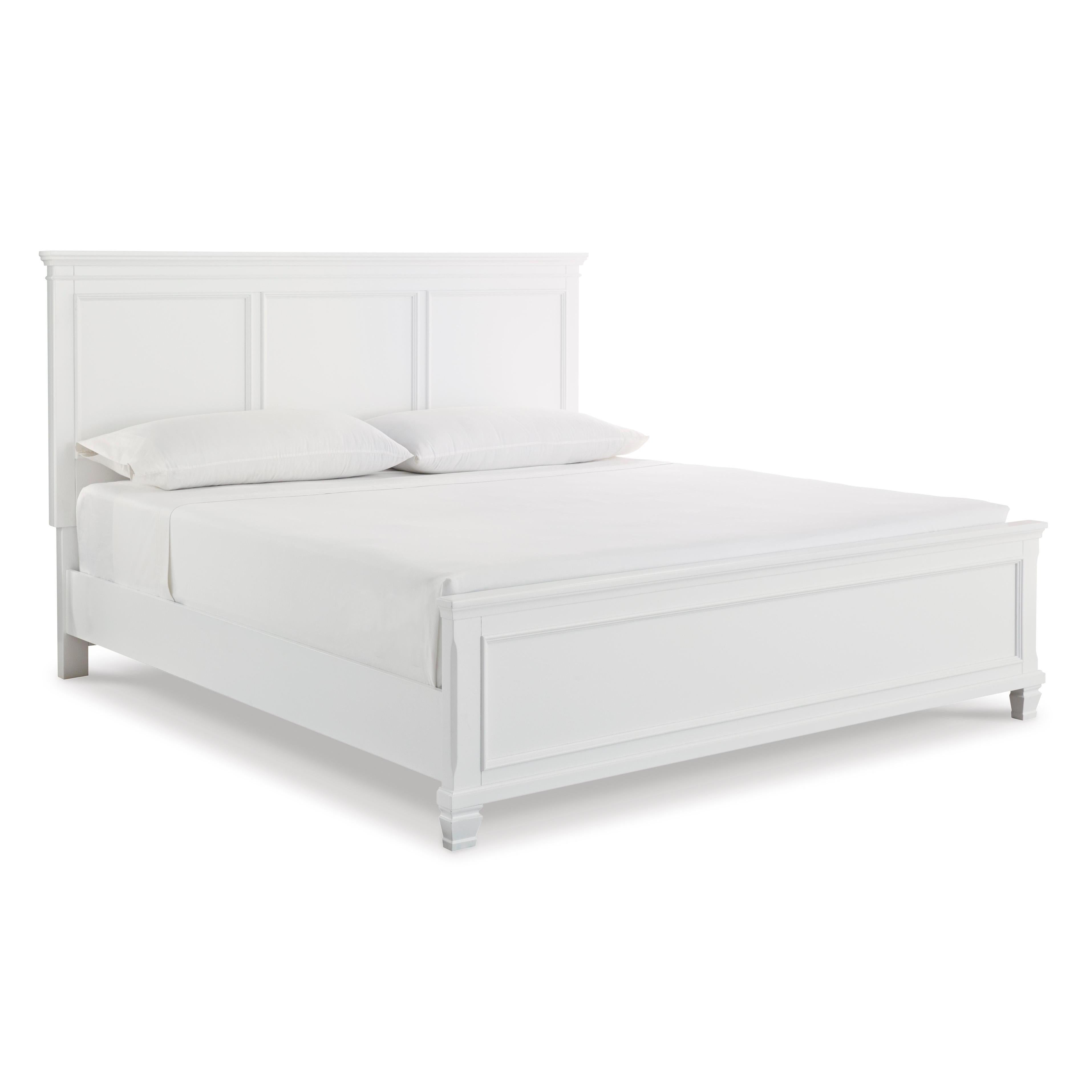  Size_California King --  Fortman B680B5 California King Panel Bed IMAGE 4