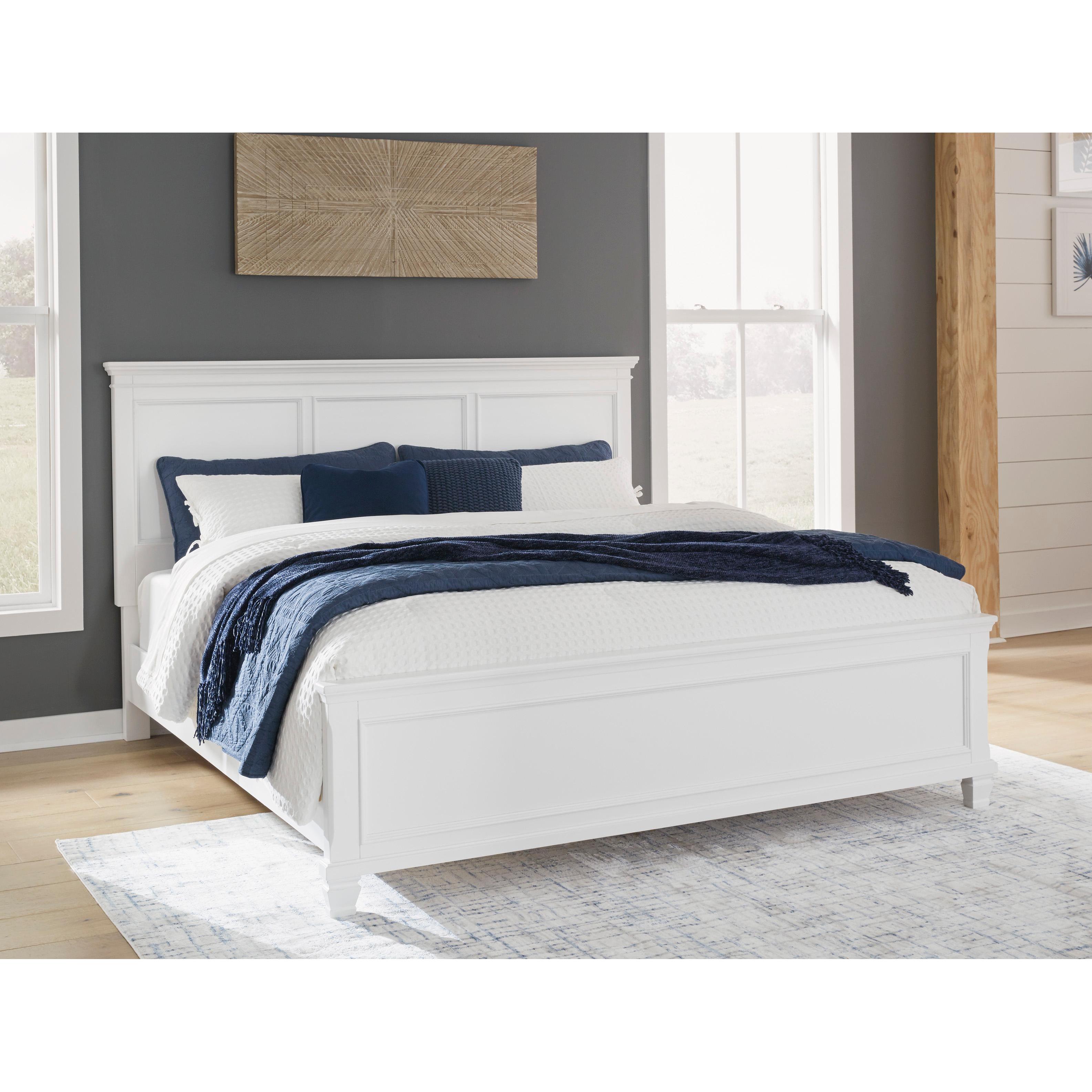  Size_California King --  Fortman B680B5 California King Panel Bed IMAGE 5