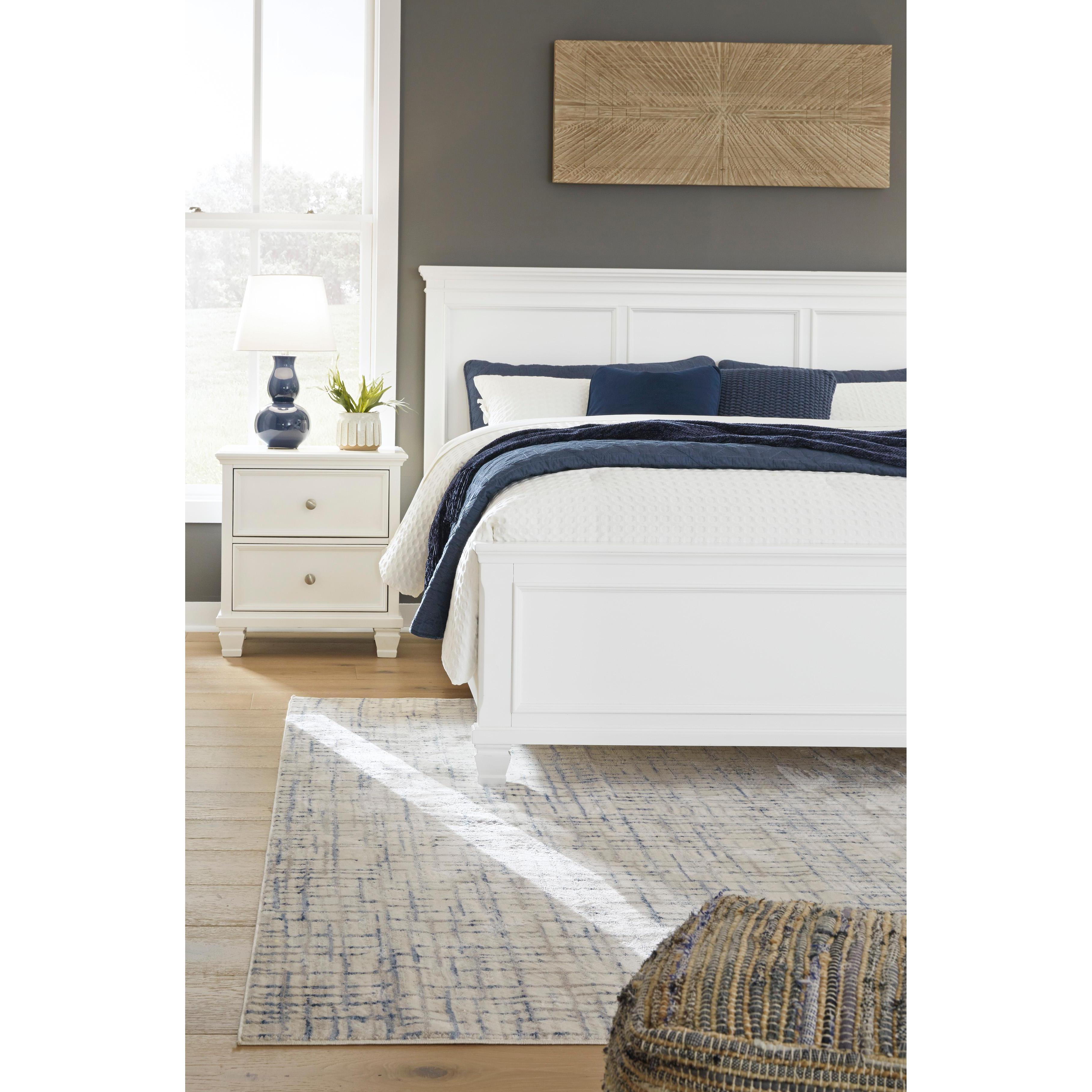  Size_California King --  Fortman B680B5 California King Panel Bed IMAGE 7