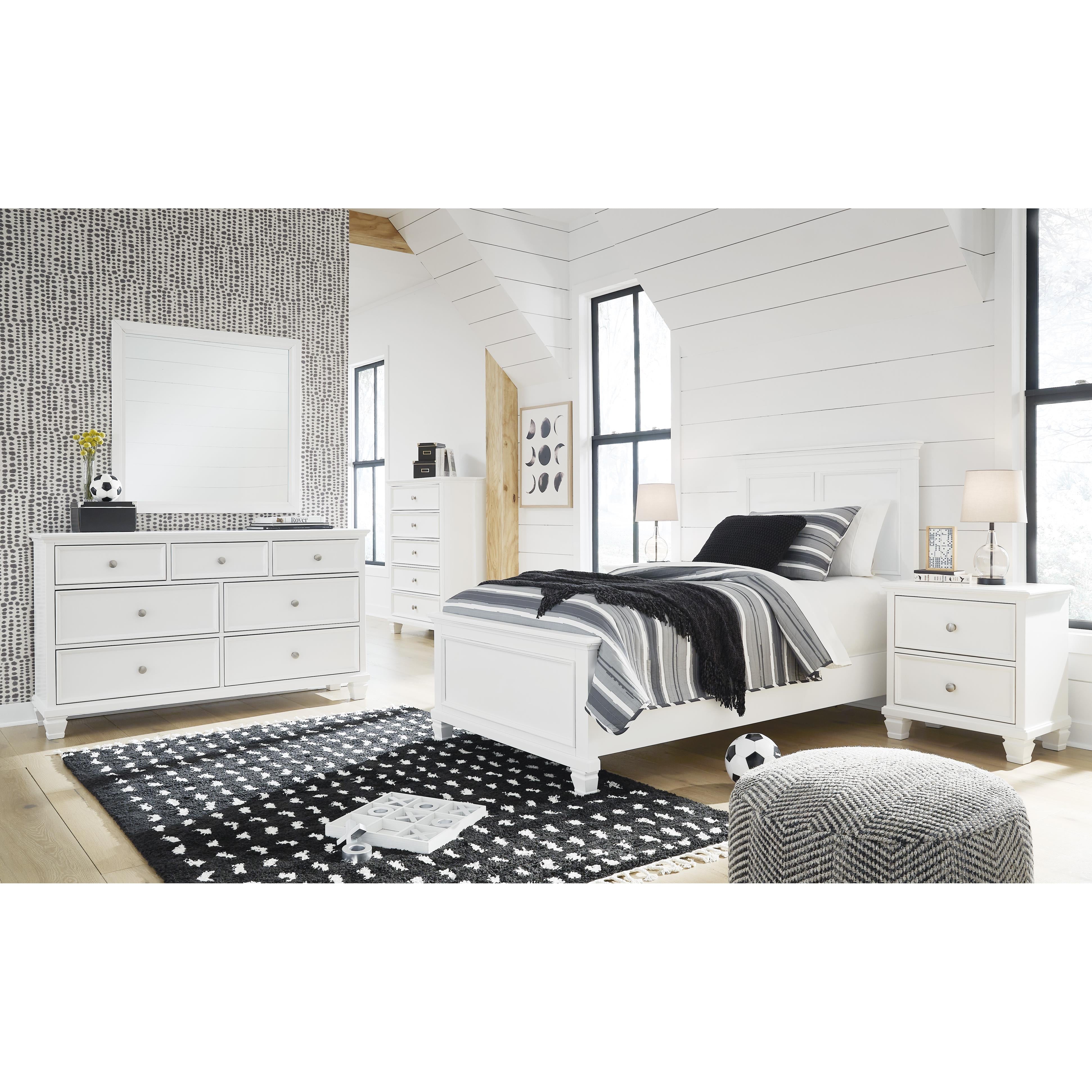  Size_Twin --  Signature Design by Ashley Fortman Panel Bed IMAGE 11