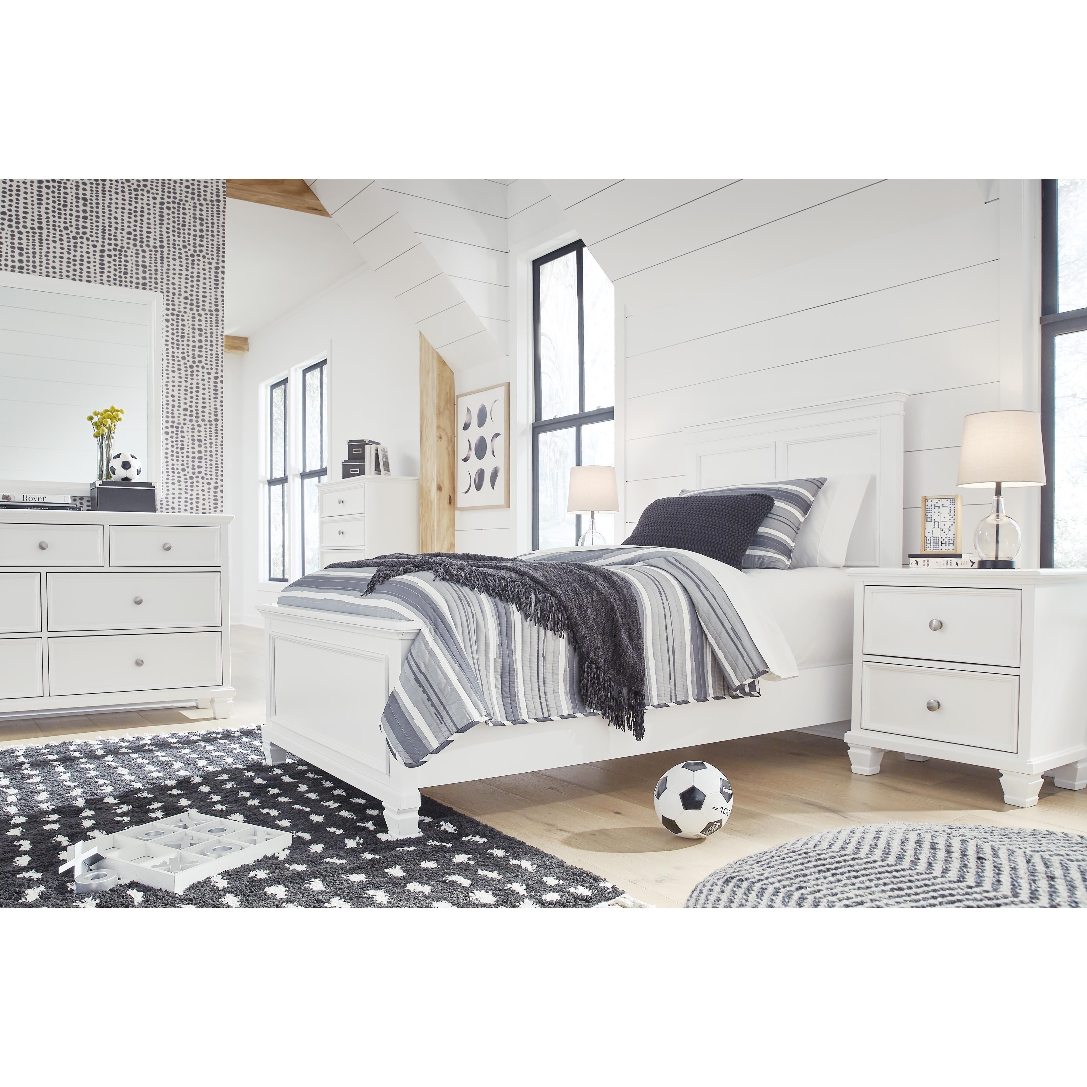  Size_Twin --  Signature Design by Ashley Fortman Panel Bed IMAGE 9