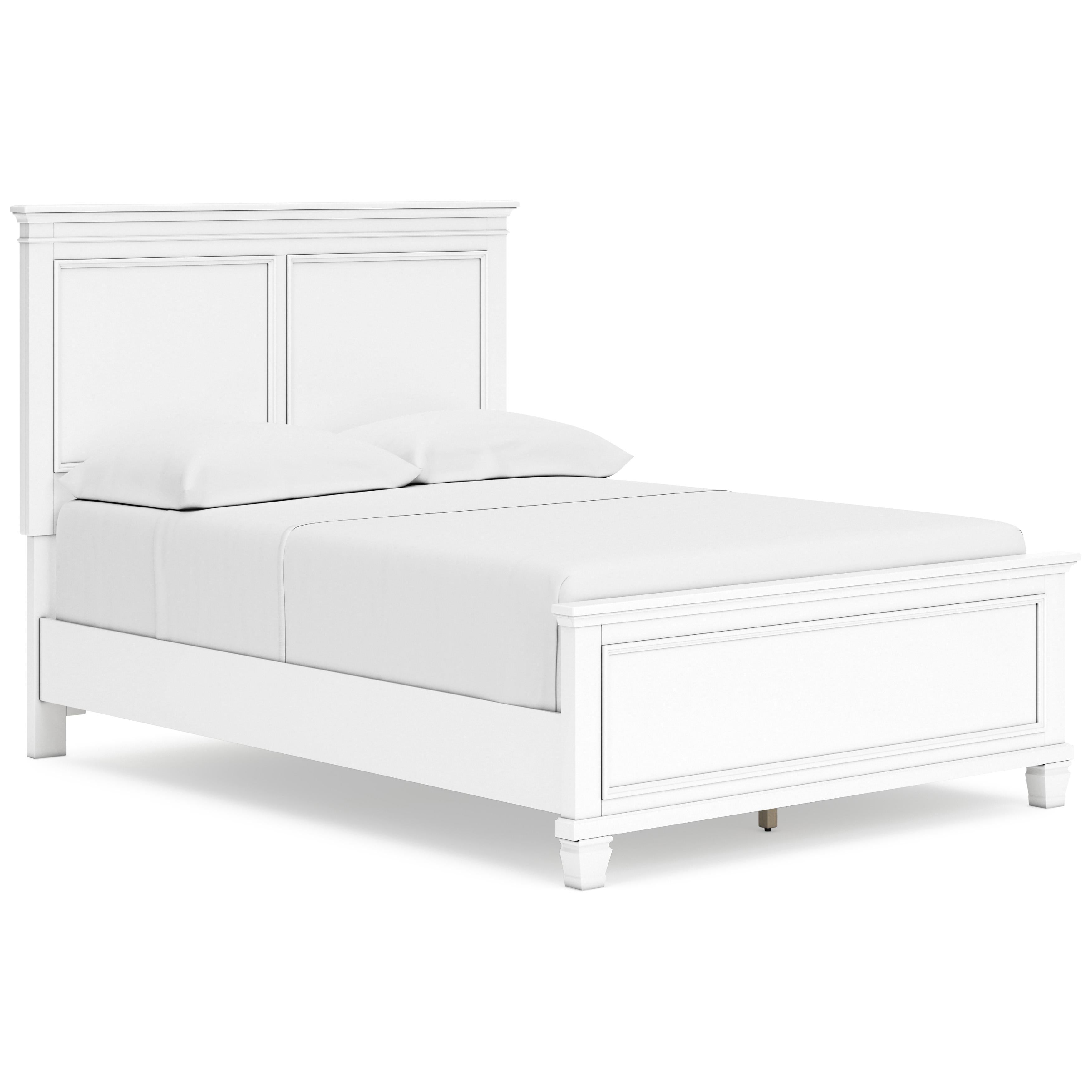  Size_Full --  Fortman B680B8 Full Panel Bed IMAGE 1