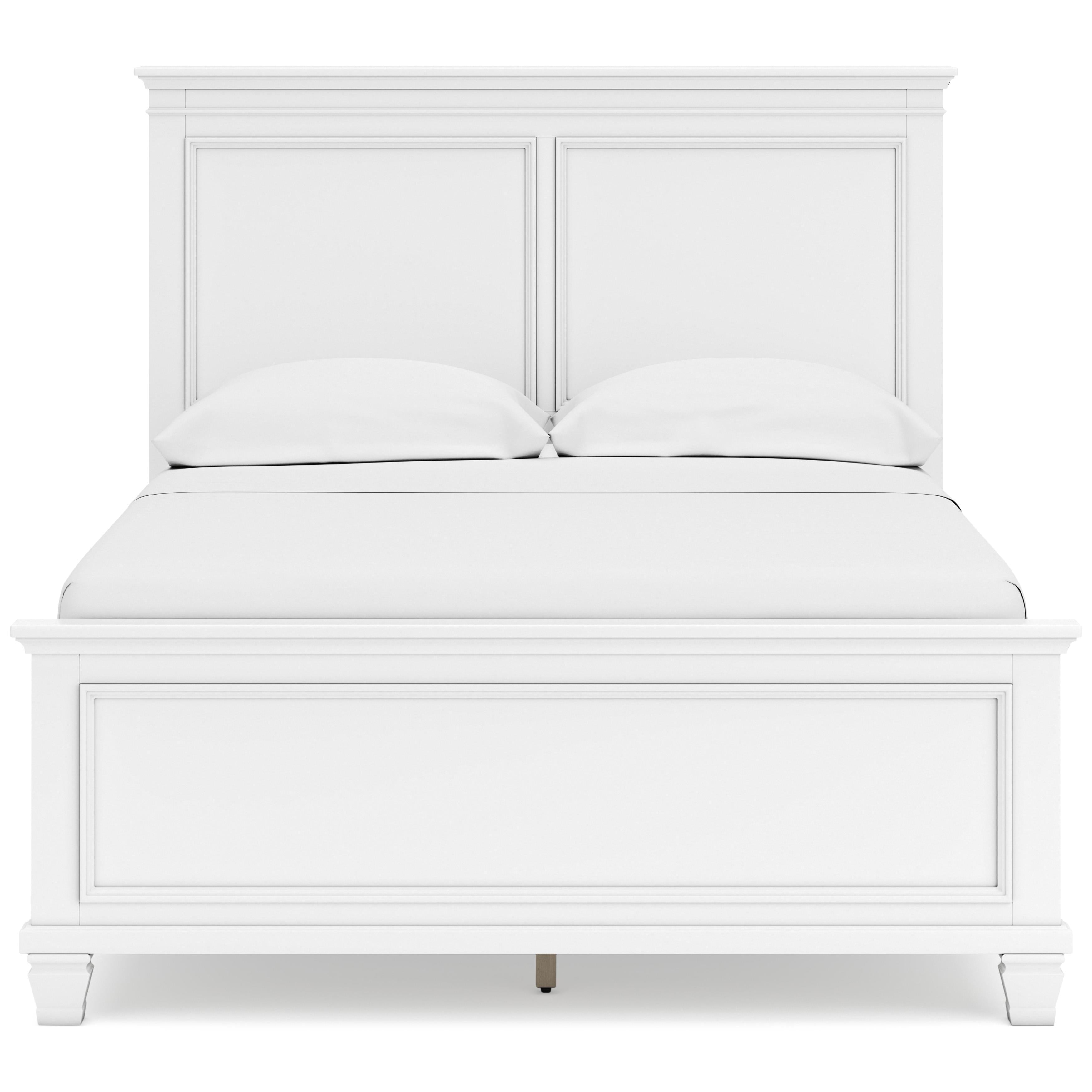  Size_Full --  Fortman B680B8 Full Panel Bed IMAGE 2