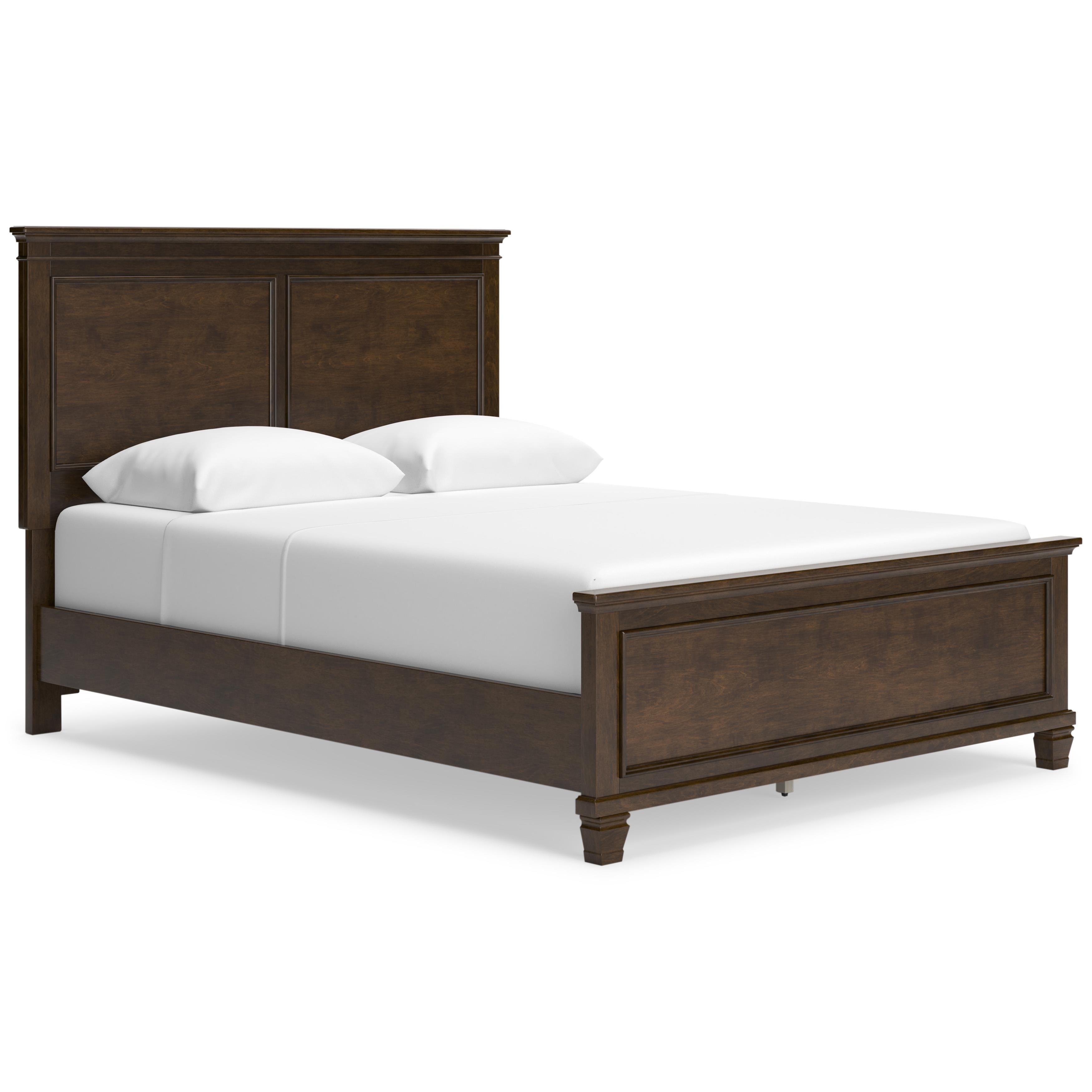 Size_Queen --  Danabrin B685B2 Queen Panel Bed IMAGE 1