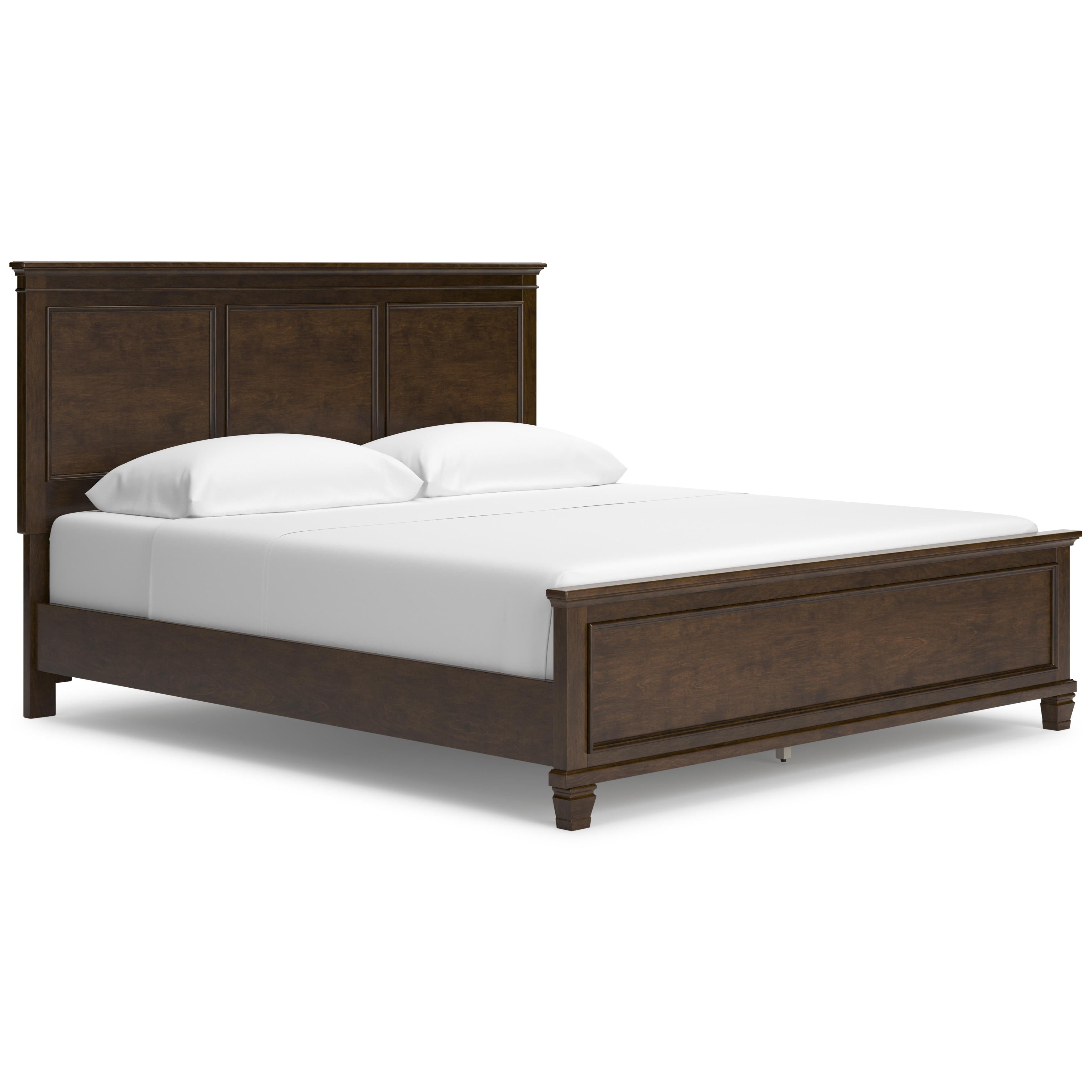  Size_California King --  Danabrin B685B5 California King Panel Bed IMAGE 1