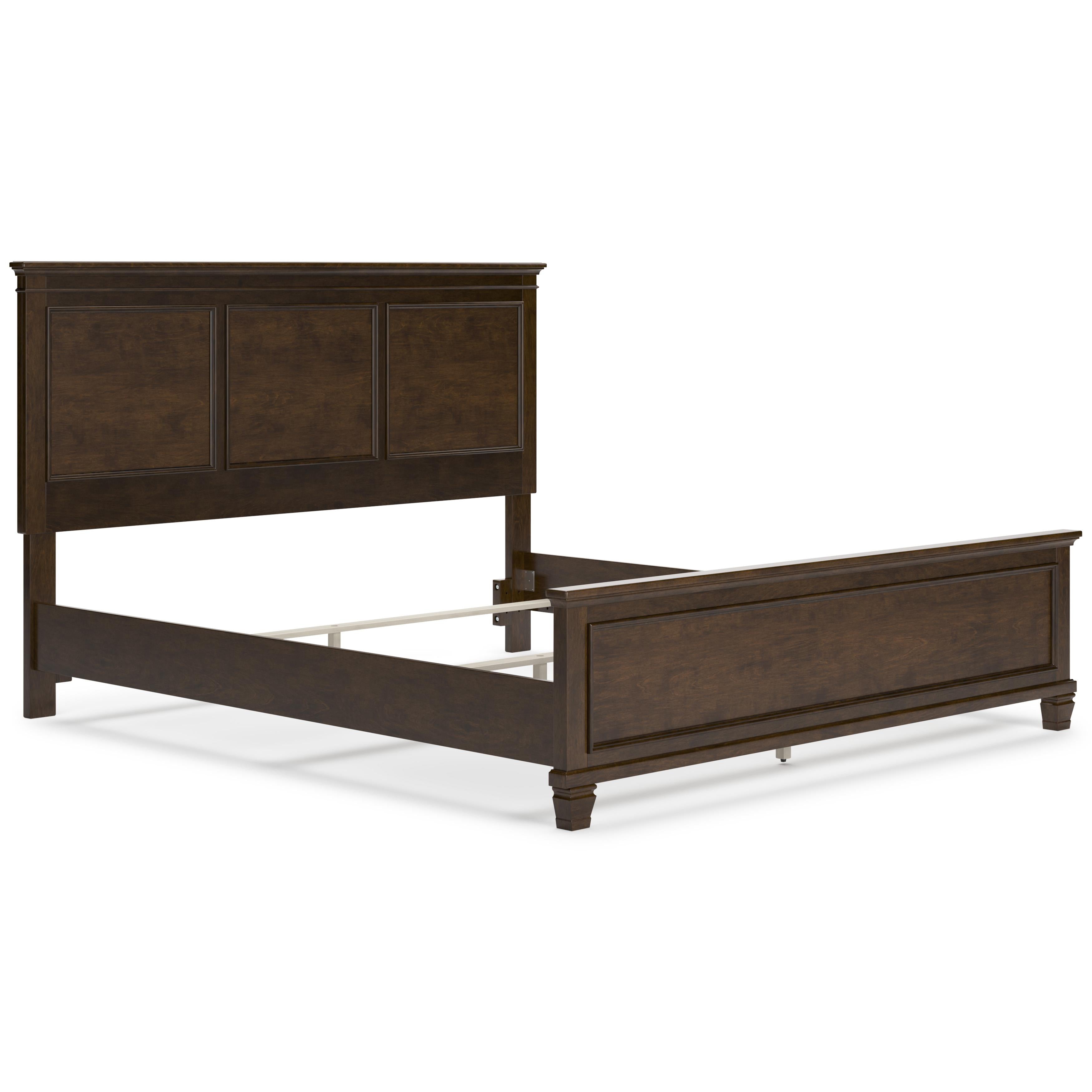  Size_California King --  Danabrin B685B5 California King Panel Bed IMAGE 5