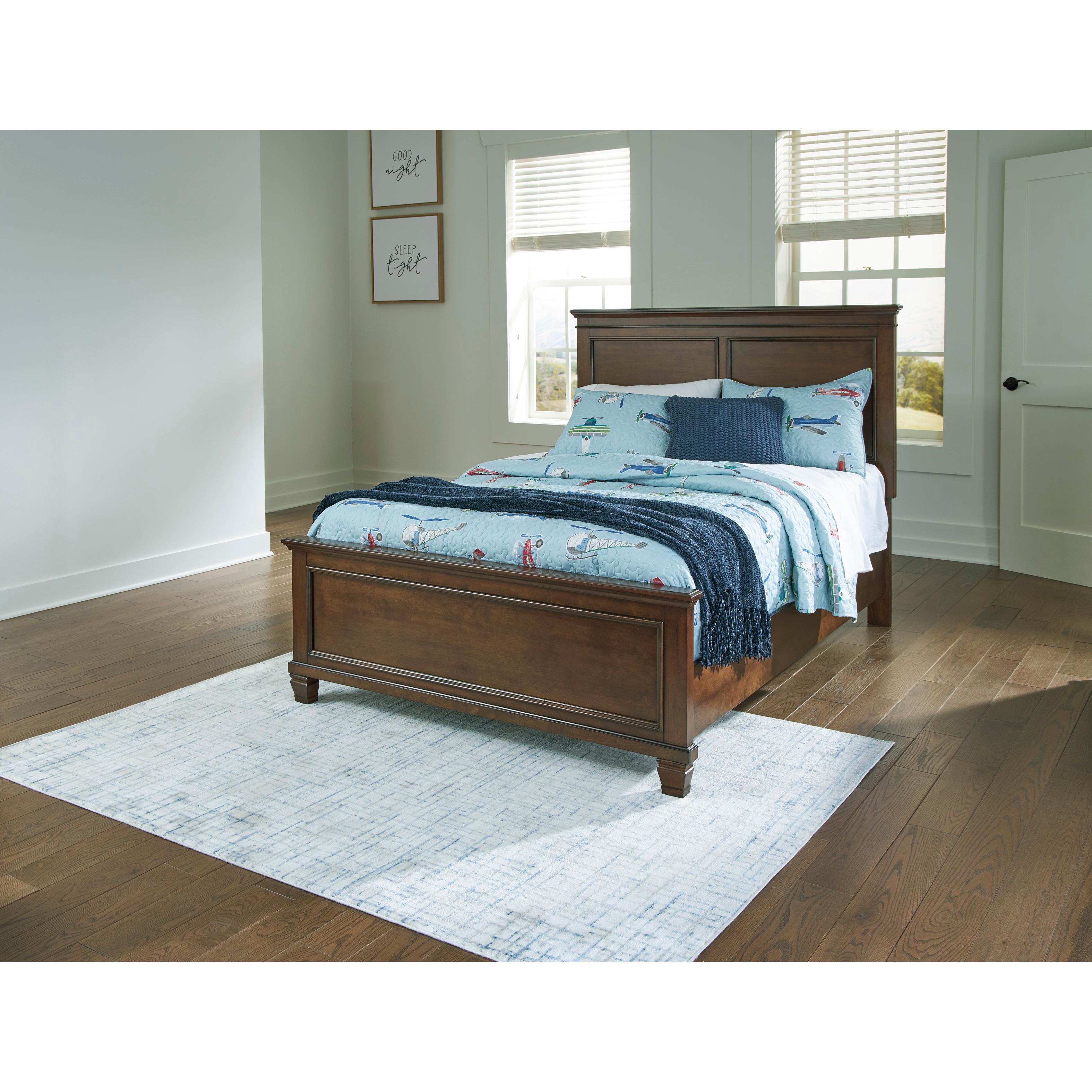  Size_Full --  Danabrin B685B8 Full Panel Bed IMAGE 6
