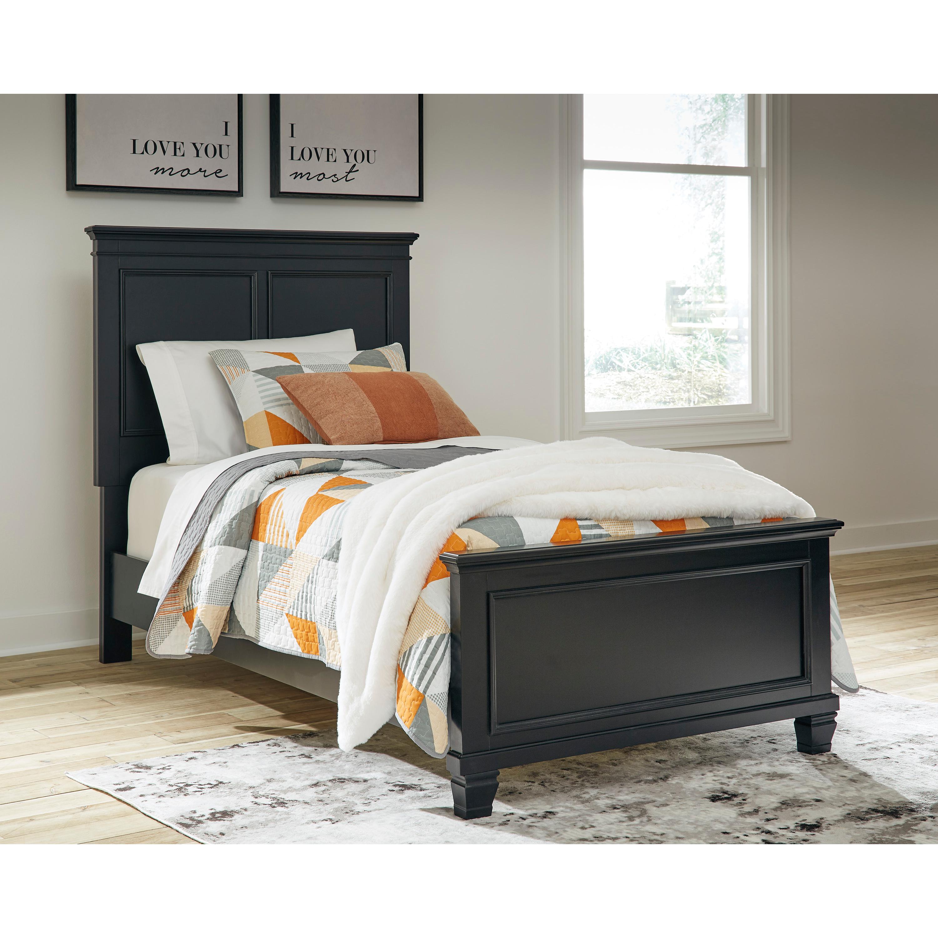  Size_Twin --  Signature Design by Ashley Lanolee Panel Bed IMAGE 5