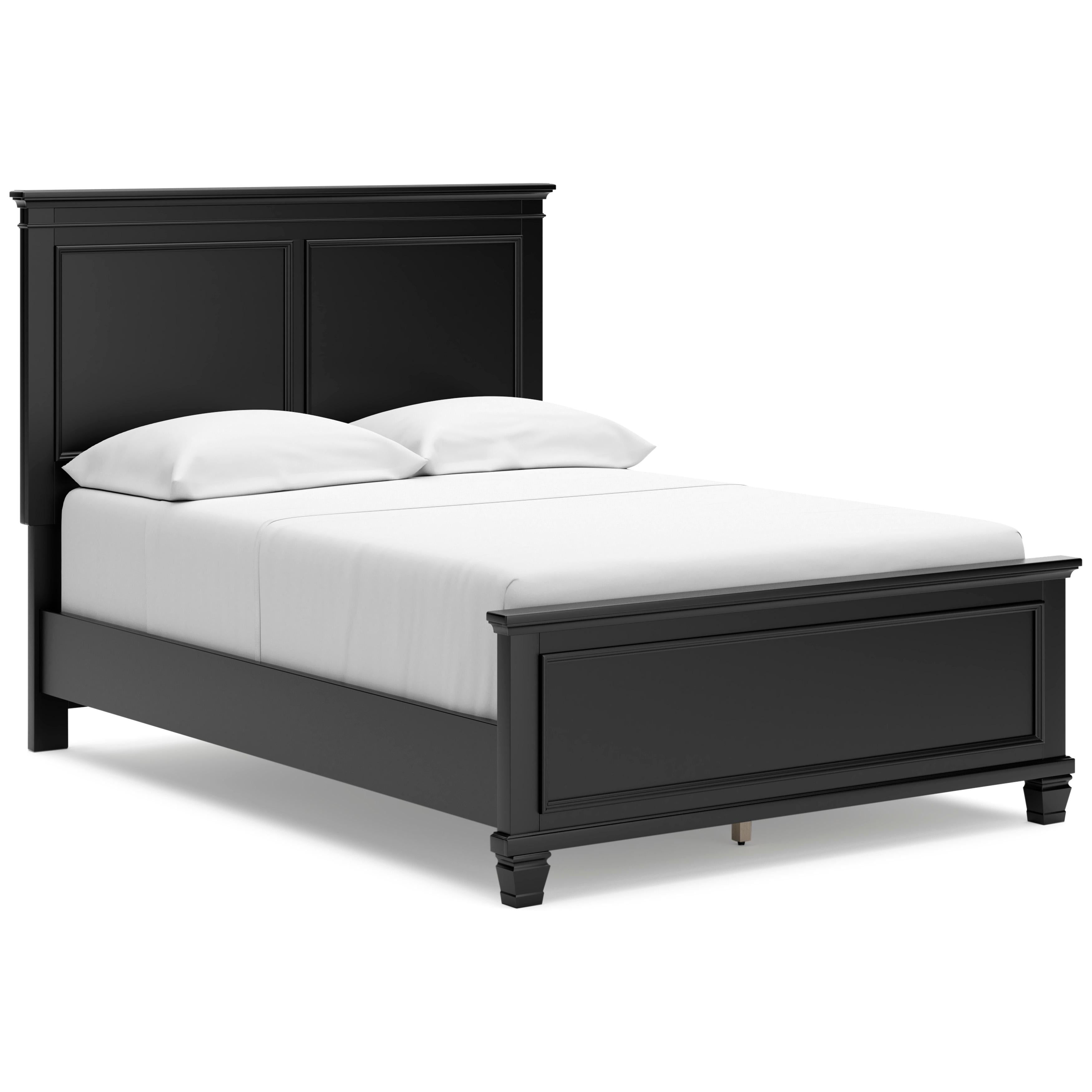  Size_Full --  Lanolee B687B4 Full Panel Bed IMAGE 1