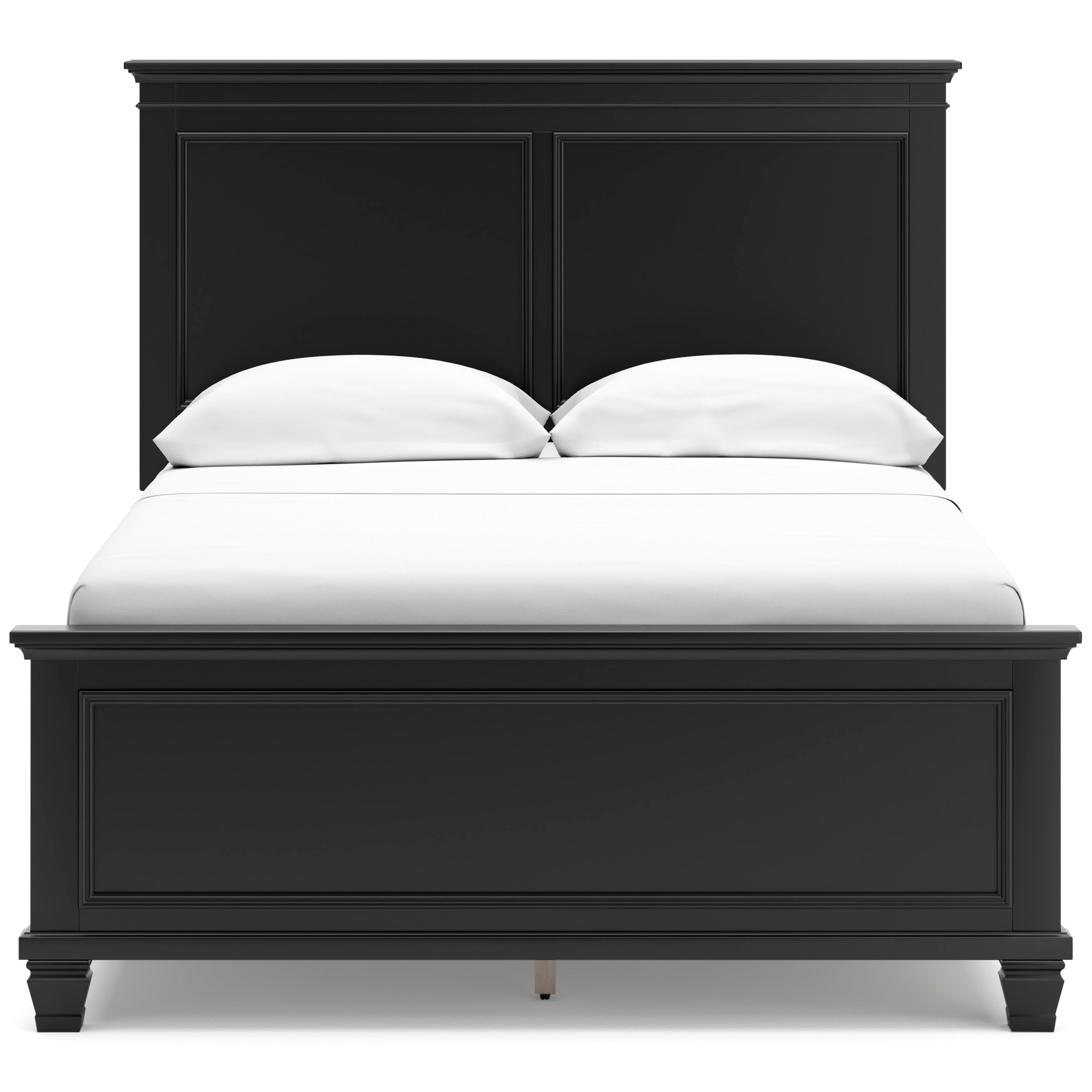  Size_Full --  Lanolee B687B4 Full Panel Bed IMAGE 2