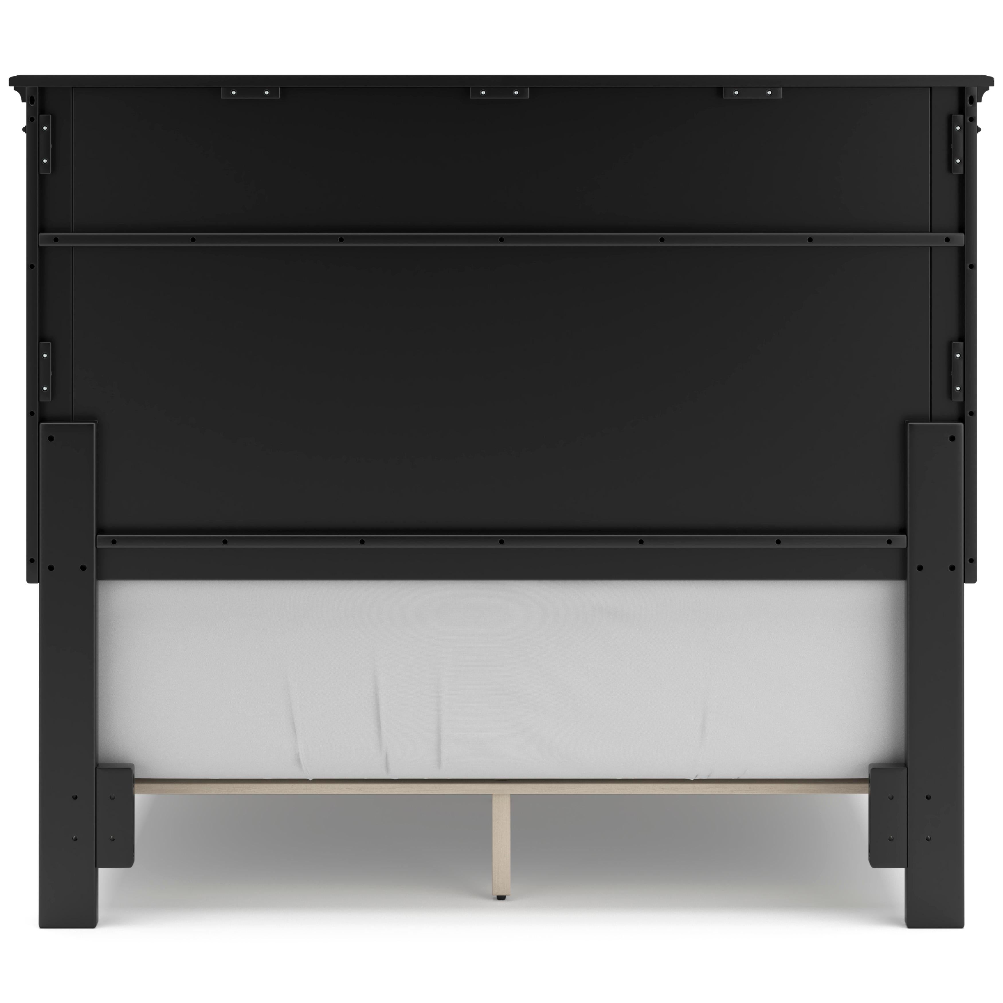  Size_Full --  Lanolee B687B4 Full Panel Bed IMAGE 4