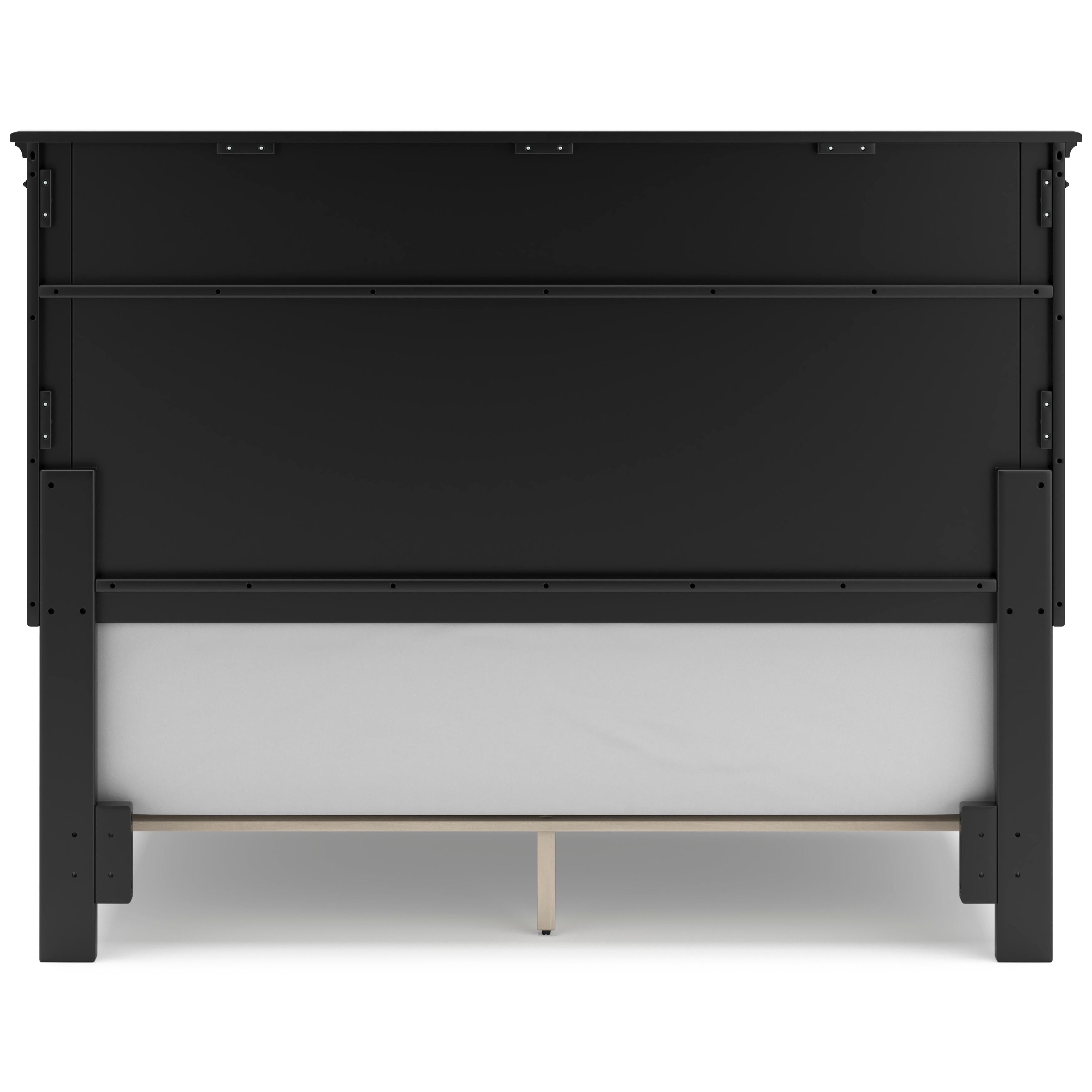 Size_Queen --  Lanolee B687B6 Queen Panel Bed IMAGE 4