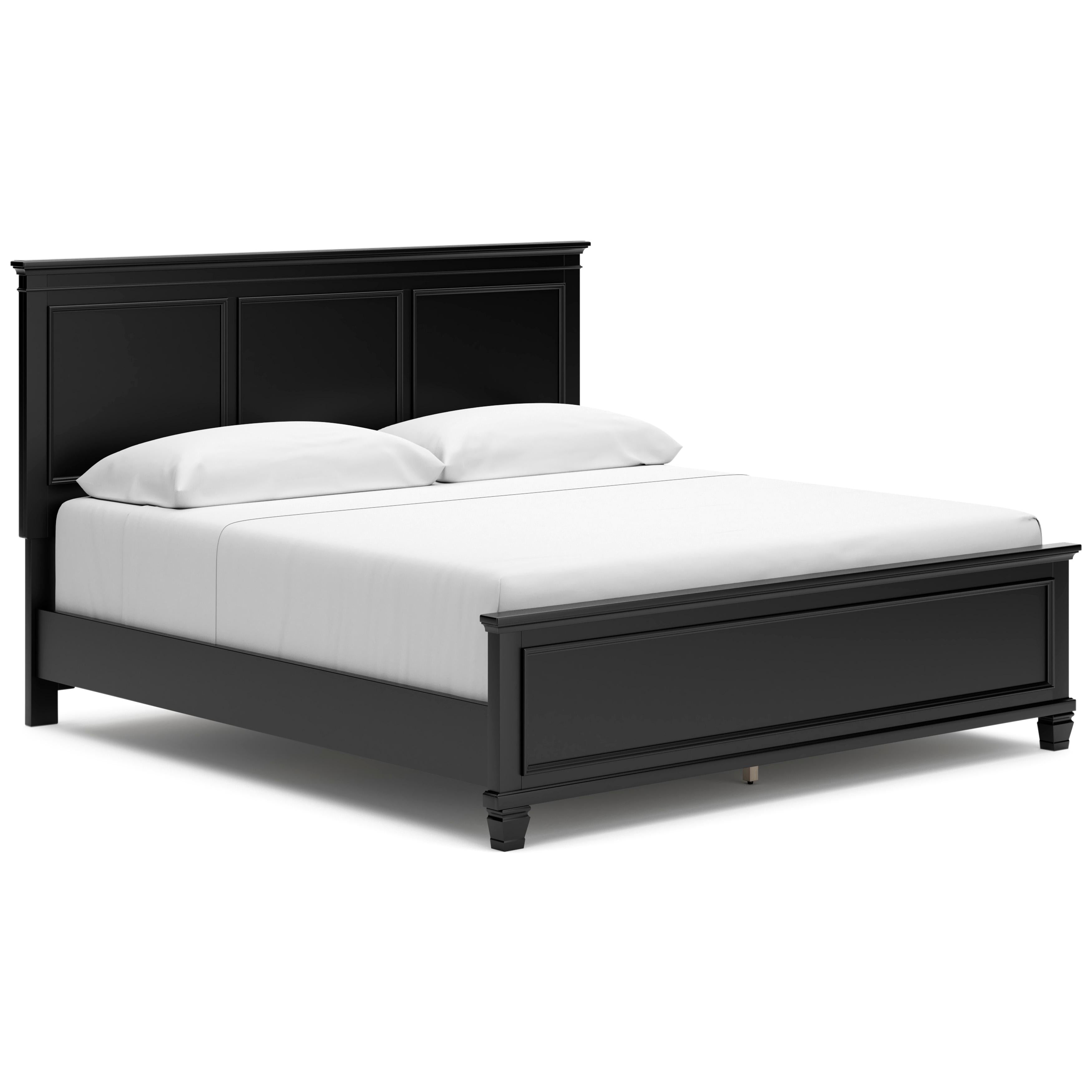  Size_King --  Lanolee B687B8 King Panel Bed IMAGE 1