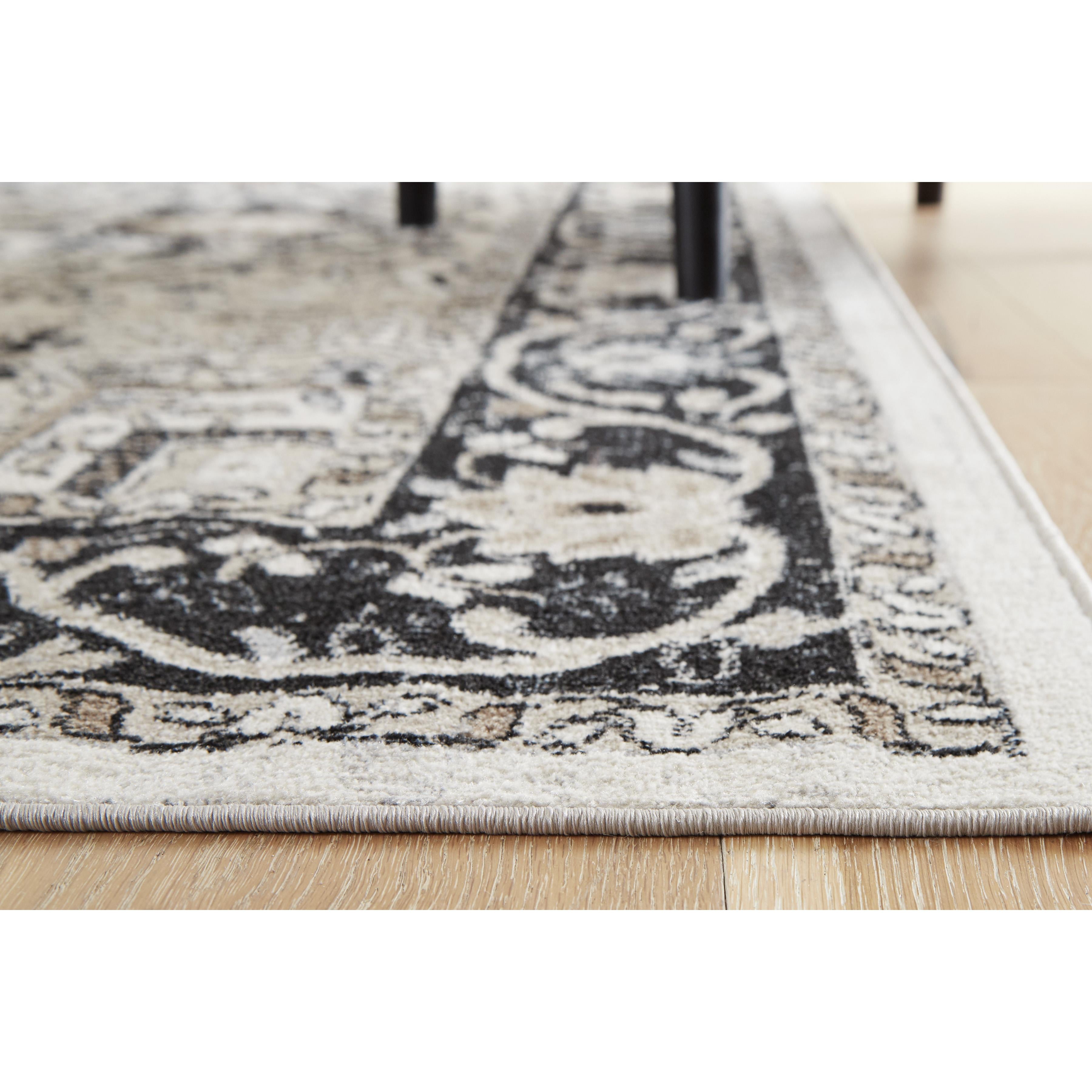  Size_5'2" x 6'10" --  Signature Design by Ashley Gregmoore Washable Rug IMAGE 2