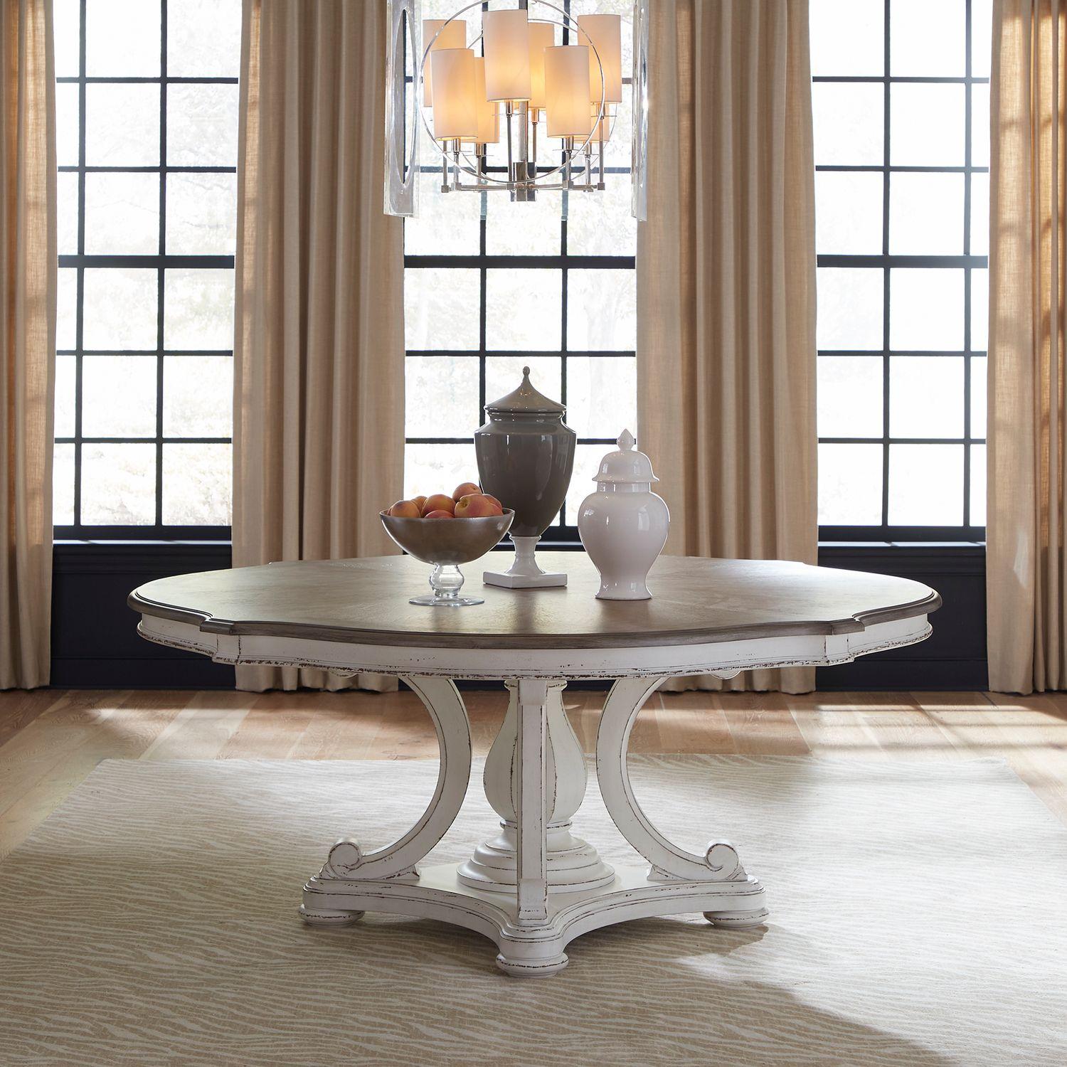  Liberty Furniture Industries Inc. Magnolia Manor 244 Round Pedestal Table IMAGE 1