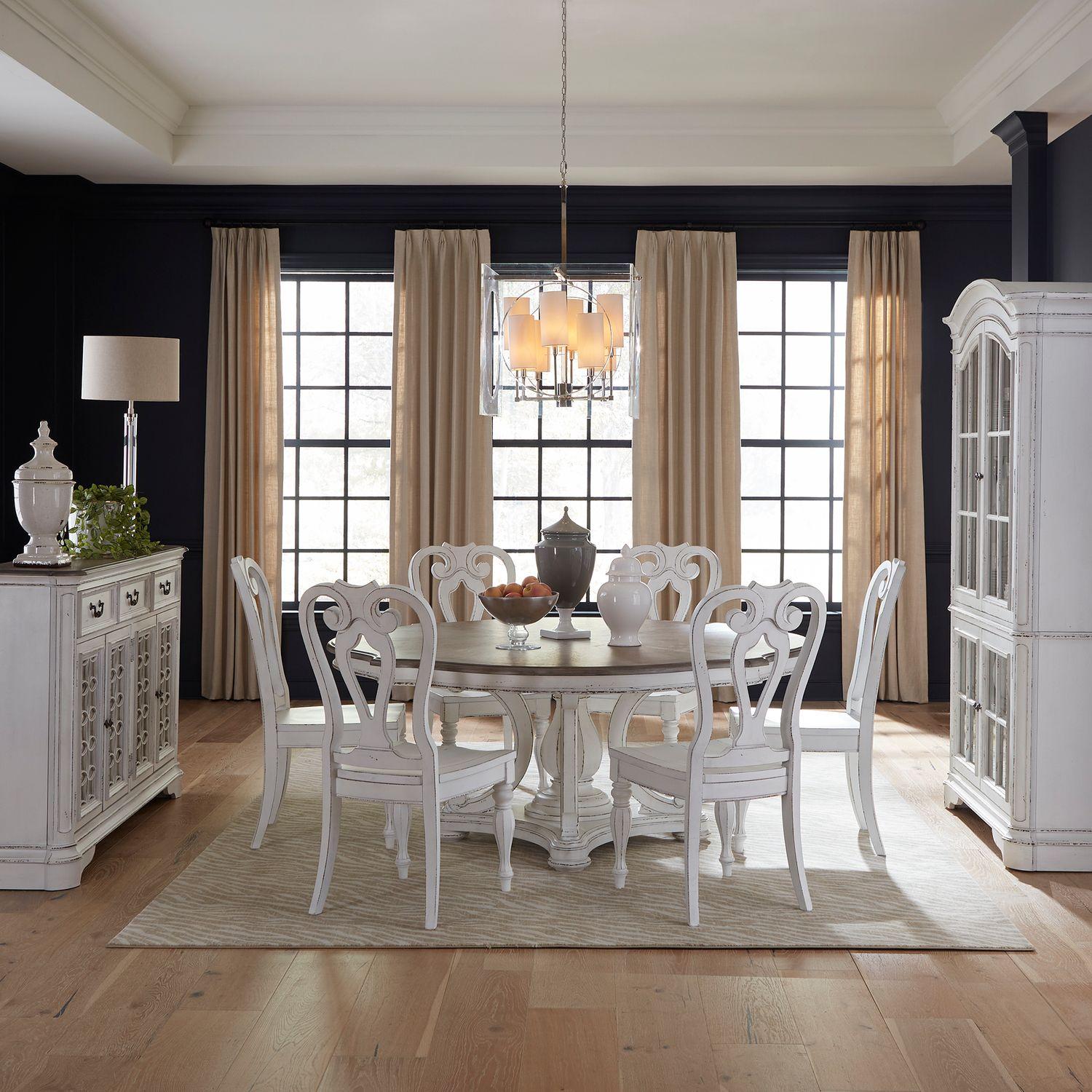  Liberty Furniture Industries Inc. Magnolia Manor 244 Round Pedestal Table IMAGE 2