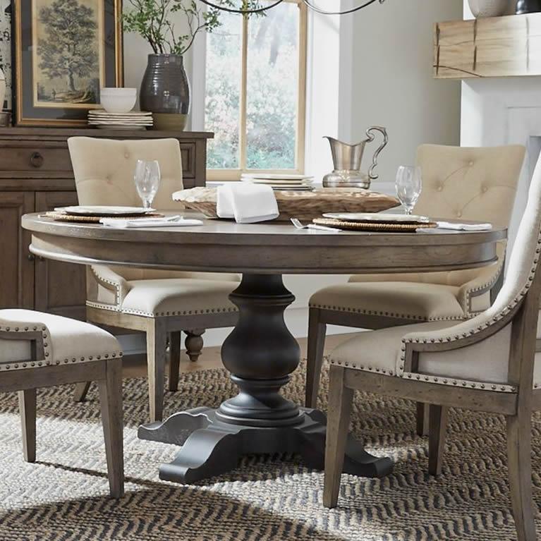  Liberty Furniture Industries Inc. Americana Farmhouse 615 Pedestal Table IMAGE 1