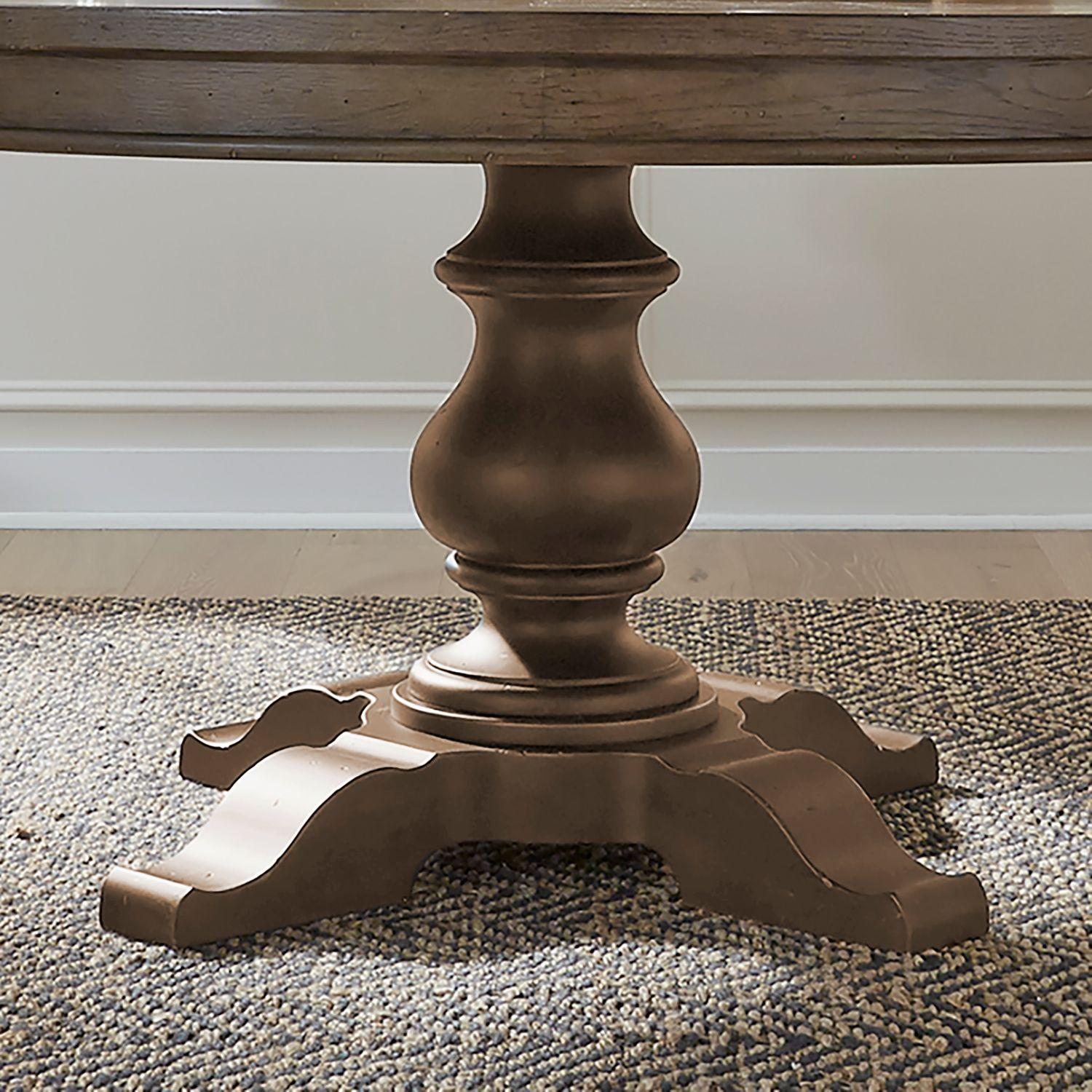  Liberty Furniture Industries Inc. Americana Farmhouse 615 Pedestal Table IMAGE 3