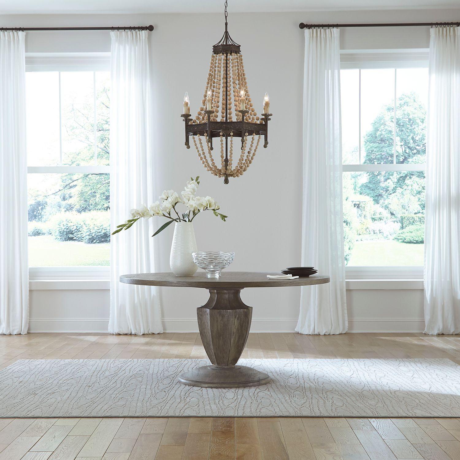  Liberty Furniture Industries Inc. Westfield 944 Pedestal Table IMAGE 3