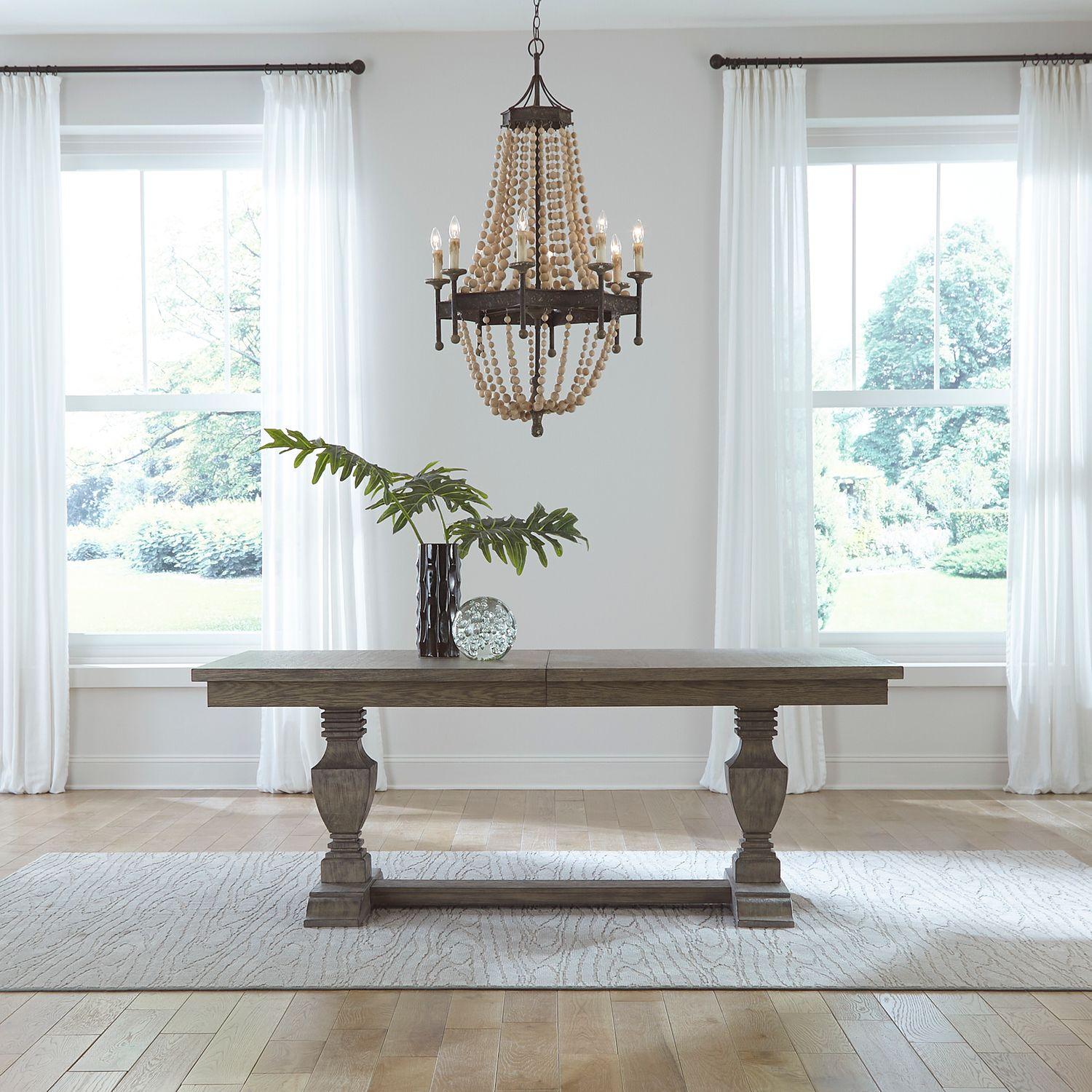  Liberty Furniture Industries Inc. Westfield 944 Trestle Table IMAGE 2