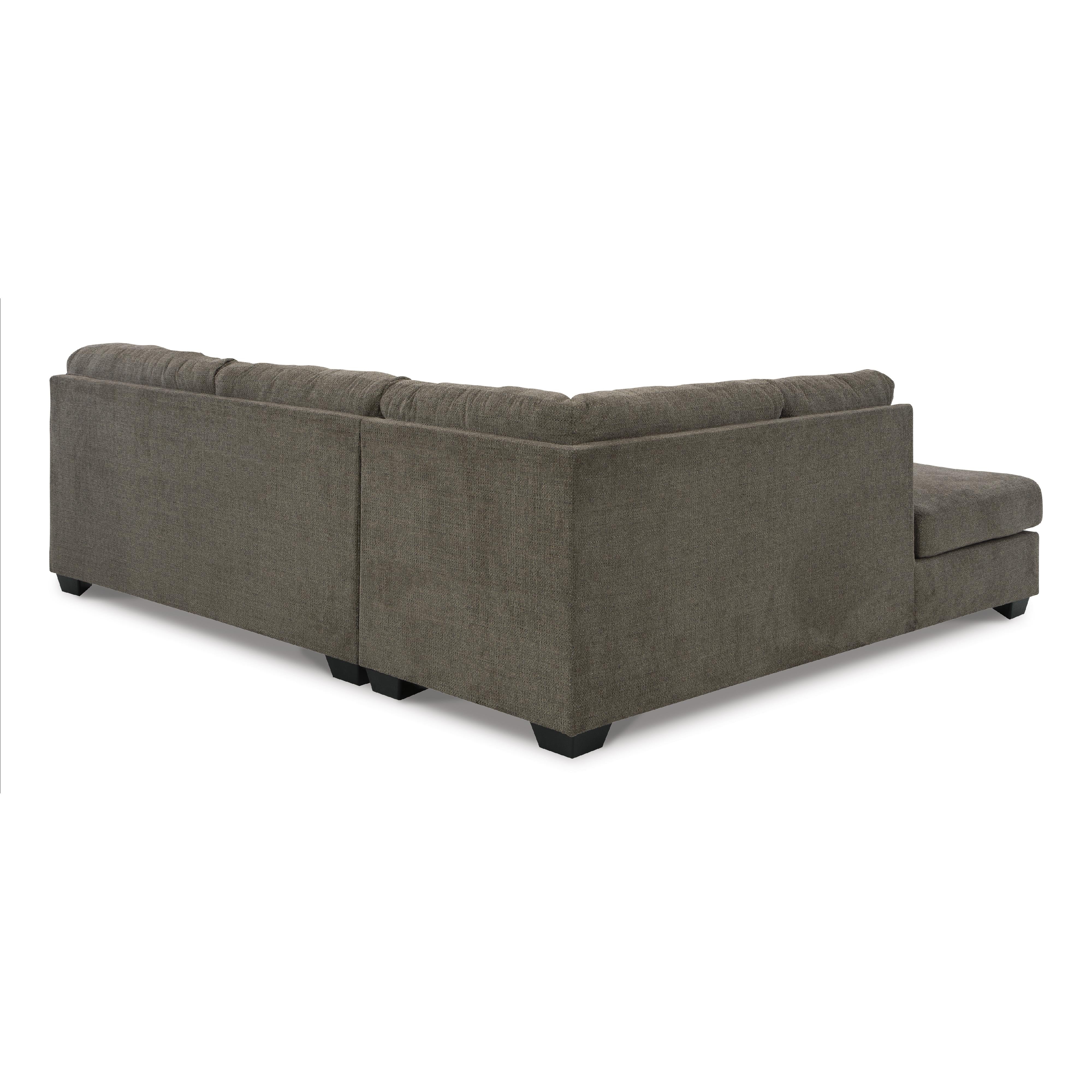  Manufacturer Color_Chocolate --  Mahoney 31005S1 2 pc Sectional with Chaise IMAGE 2