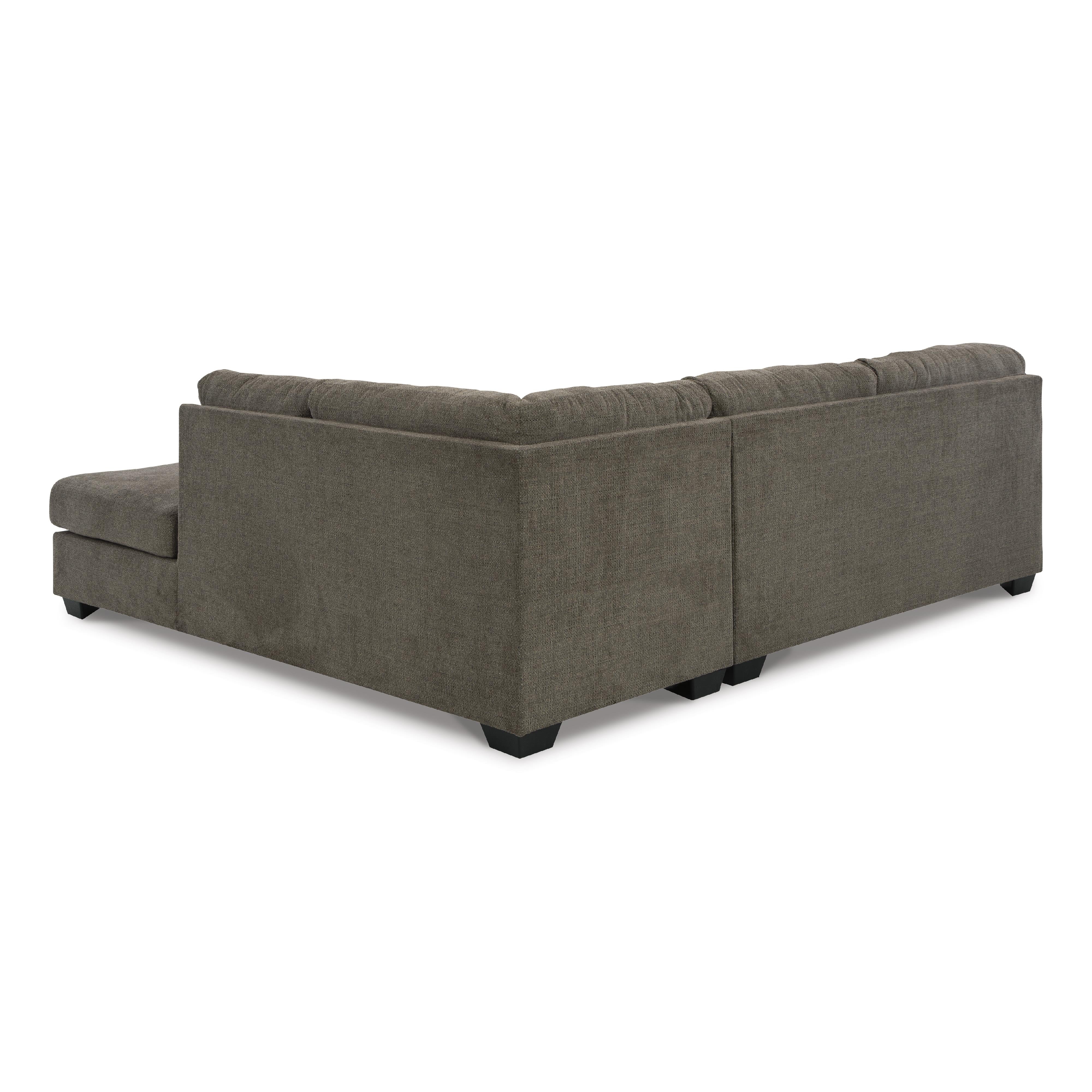  Manufacturer Color_Chocolate --  Mahoney 31005S2 2 pc Sectional with Chaise IMAGE 2