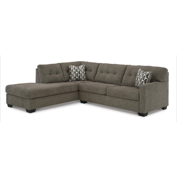 Signature Design by Ashley Mahoney 31005S3 2 pc Sleeper Sectional with Chaise