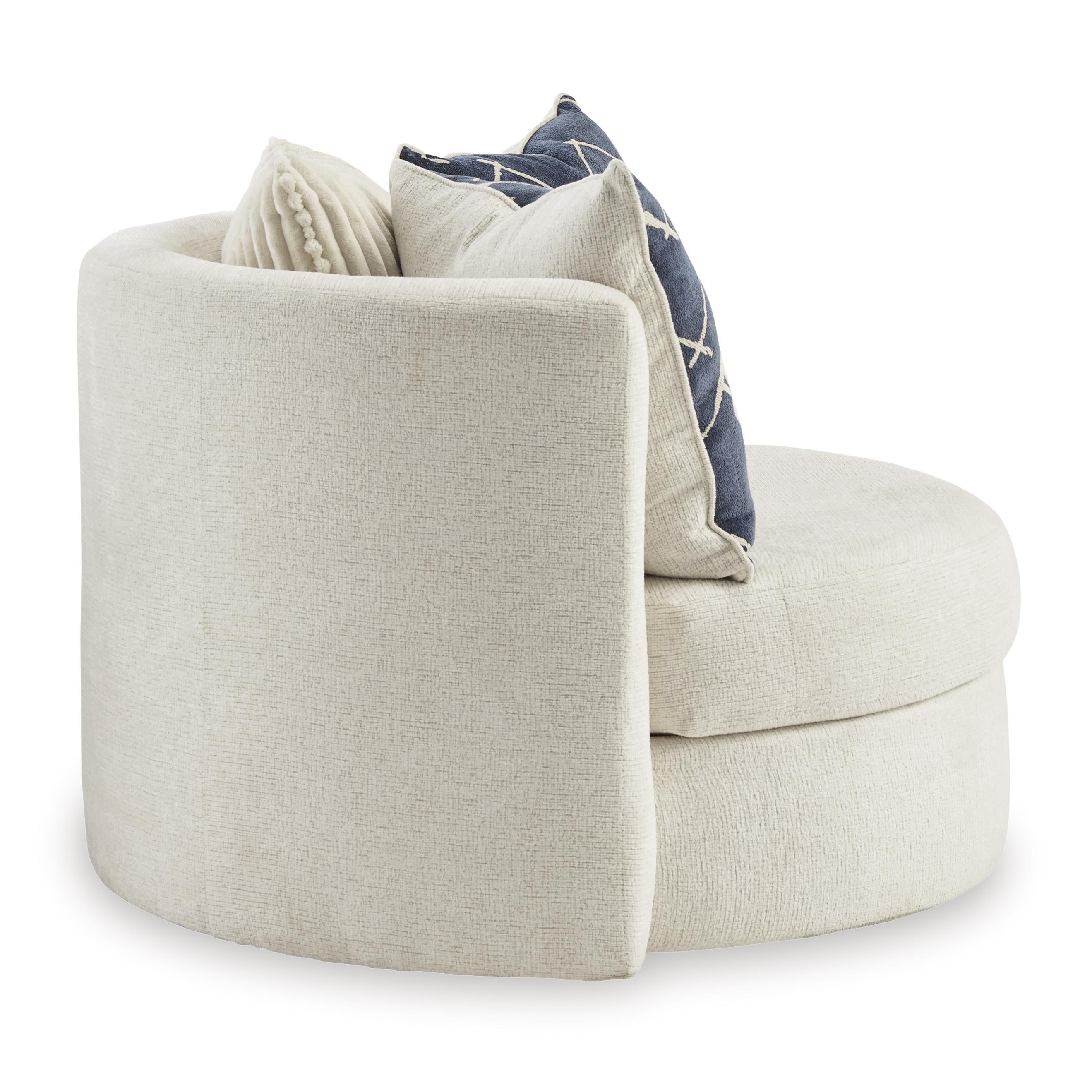  Ashley Padova 3370644 Swivel Accent Chair IMAGE 3