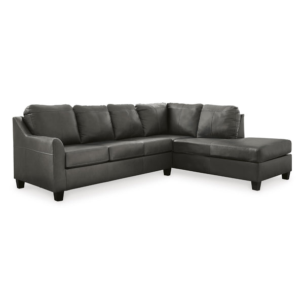 Signature Design by Ashley Valderno 47804S1 2 pc Sectional with Chaise