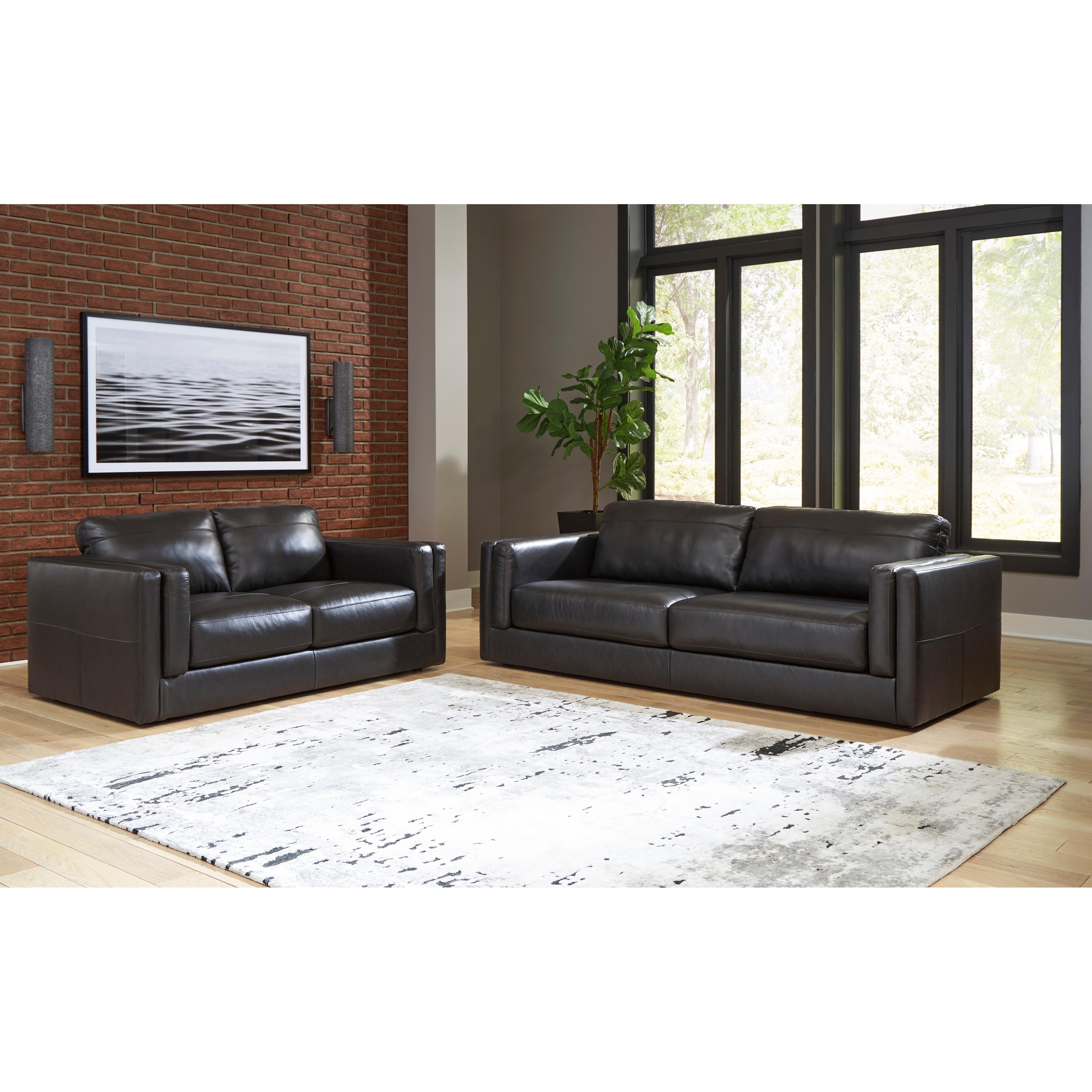  Signature Design by Ashley Amiata 5740538 Sofa IMAGE 6