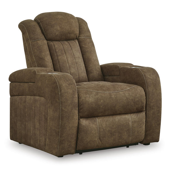 Signature Design by Ashley Wolfridge 6070313 Power Recliner with Adjustable Headrest