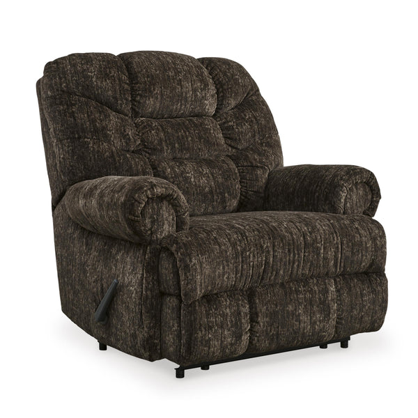 Signature Design by Ashley Movie Man Fabric Recliner with Wall Recline