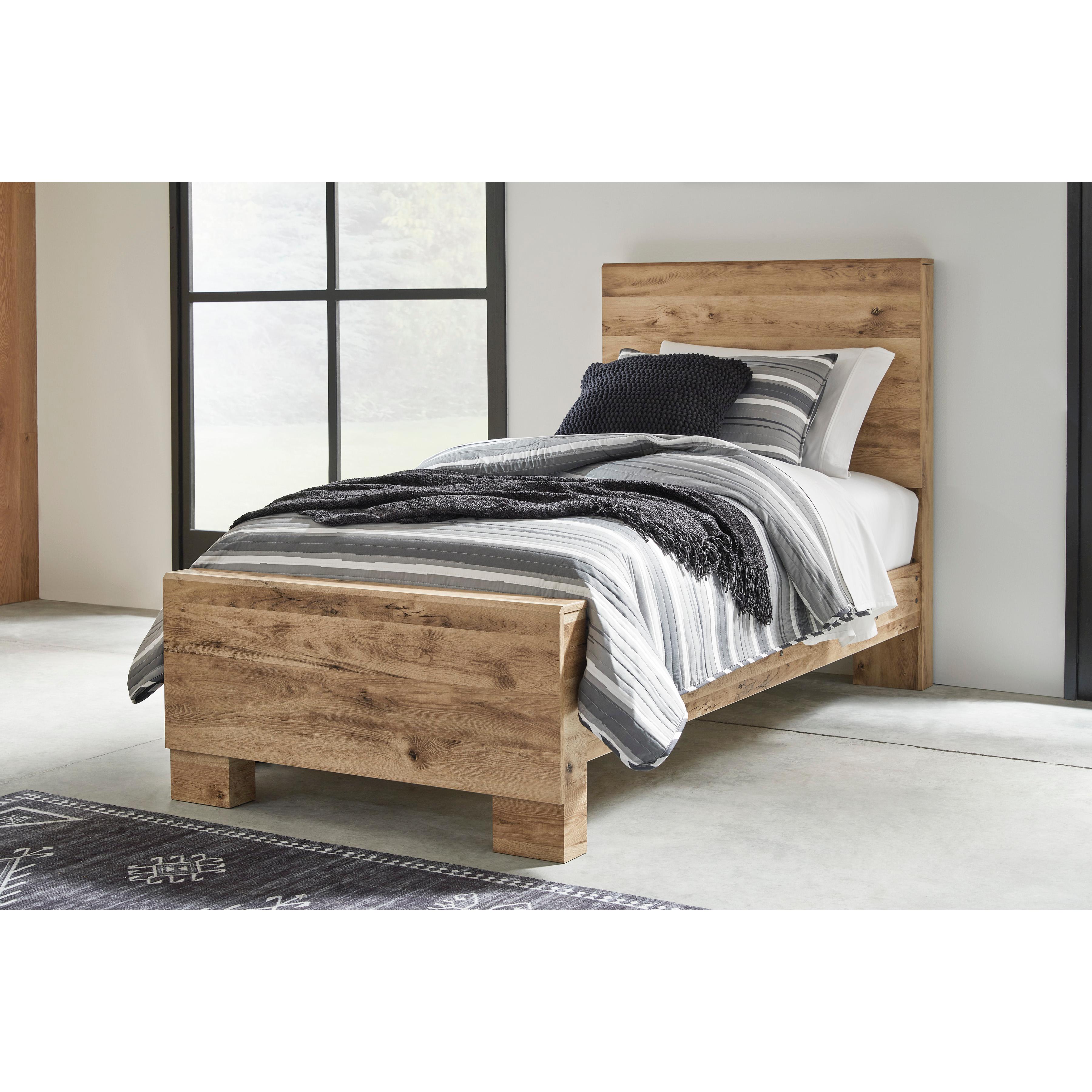  Size_Twin --  Signature Design by Ashley Hyanna Panel Bed IMAGE 5