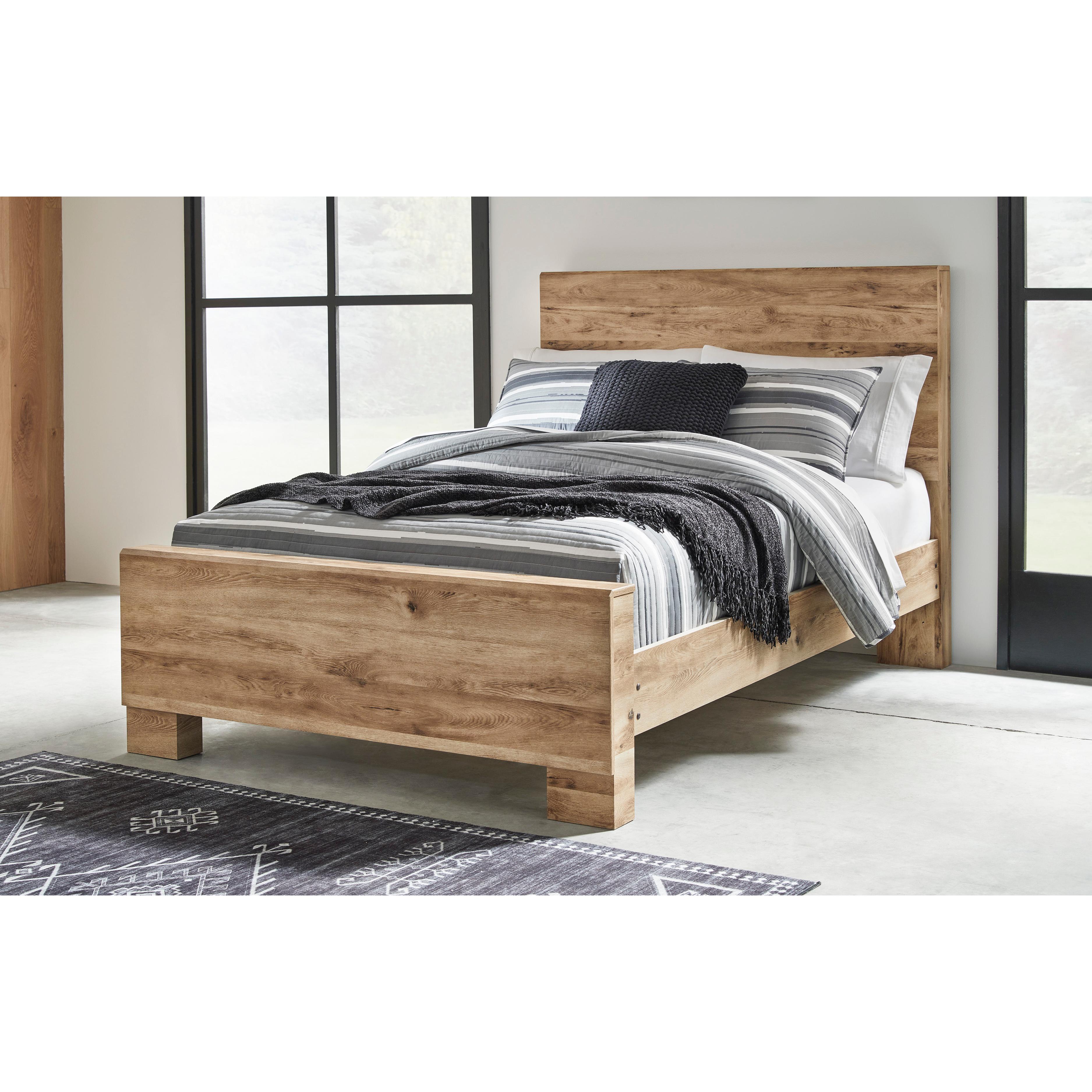  Size_Full --  Hyanna B1050B21 Full Panel Bed IMAGE 5