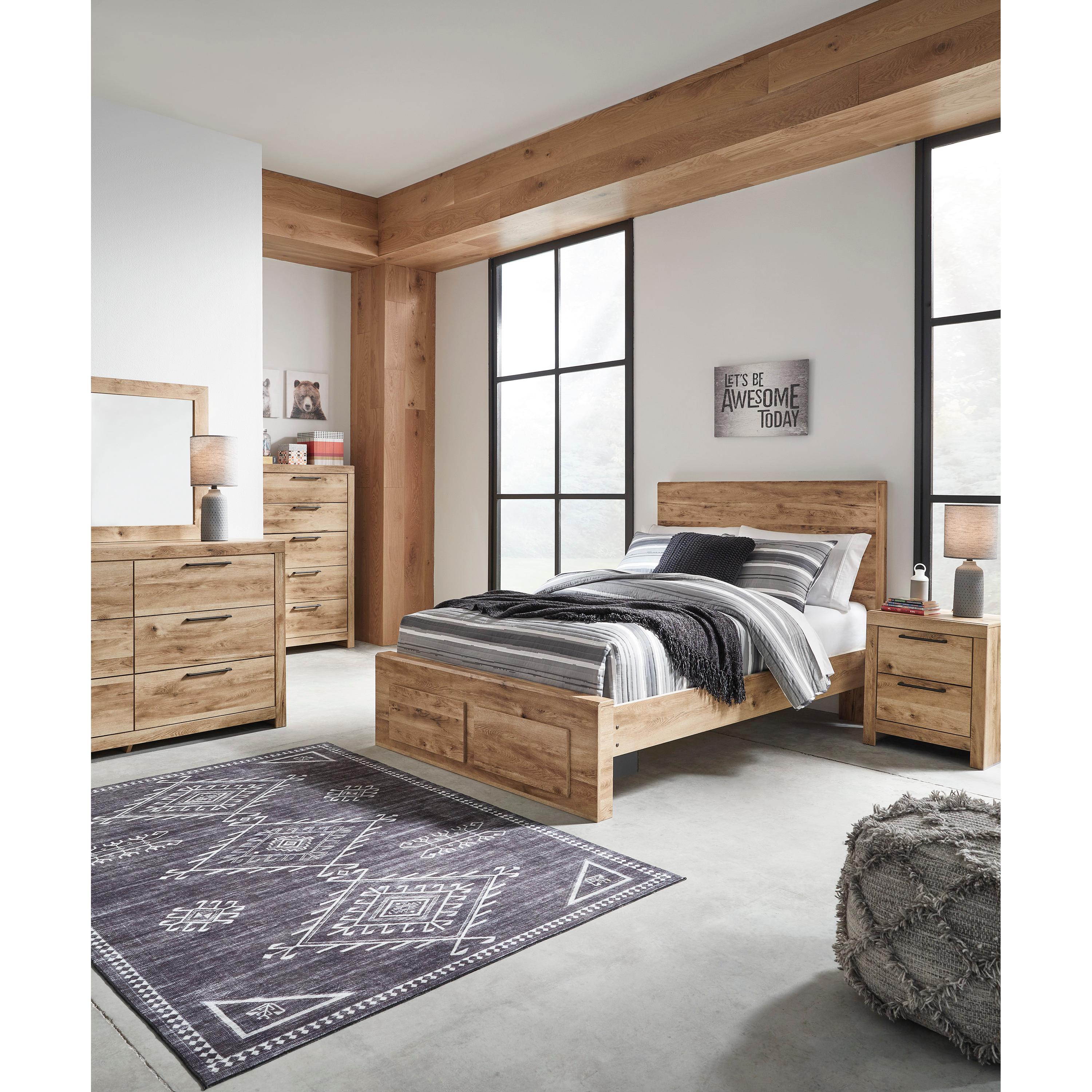  Size_Full --  Signature Design by Ashley Hyanna Panel Bed with Storage IMAGE 7