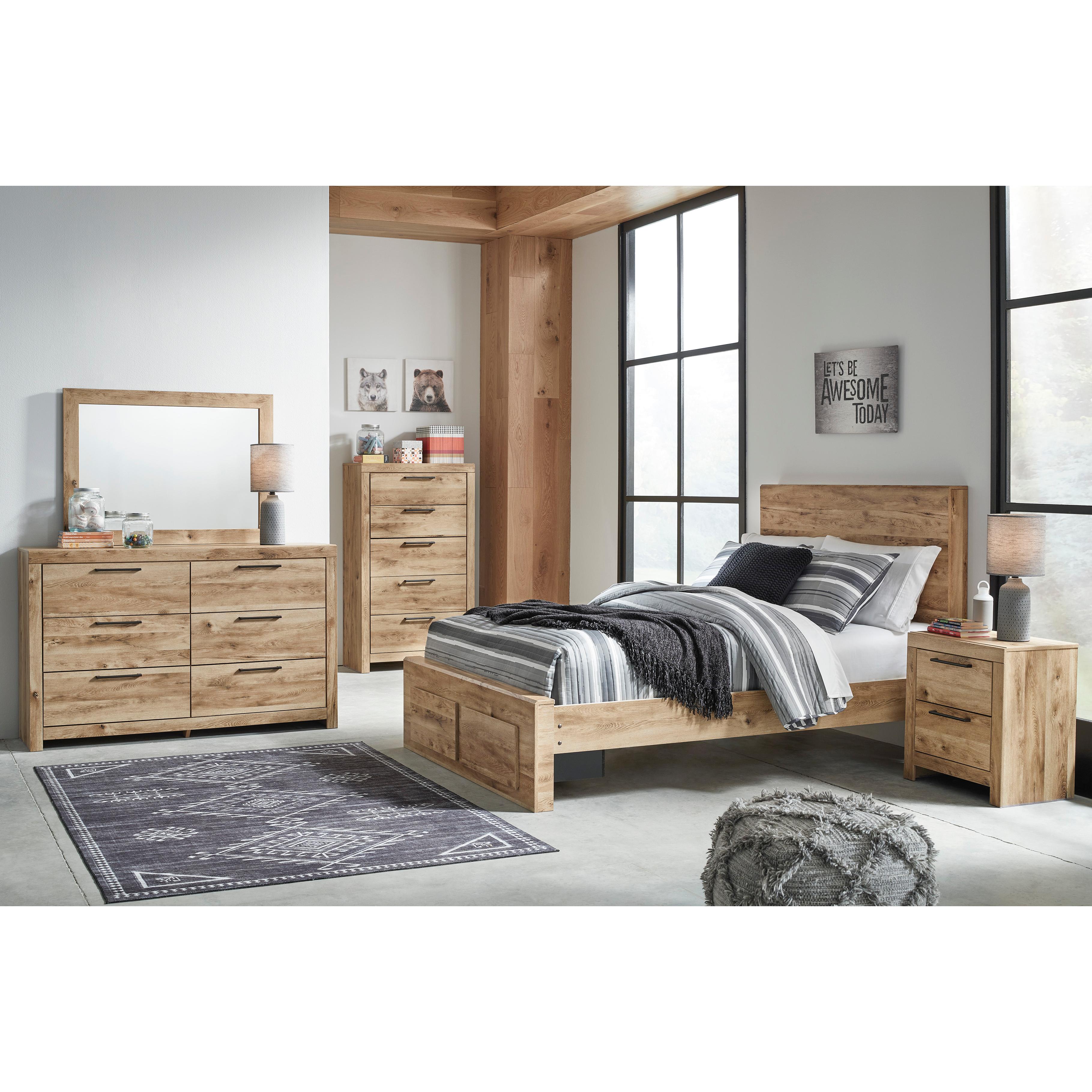  Size_Full --  Signature Design by Ashley Hyanna Panel Bed with Storage IMAGE 8