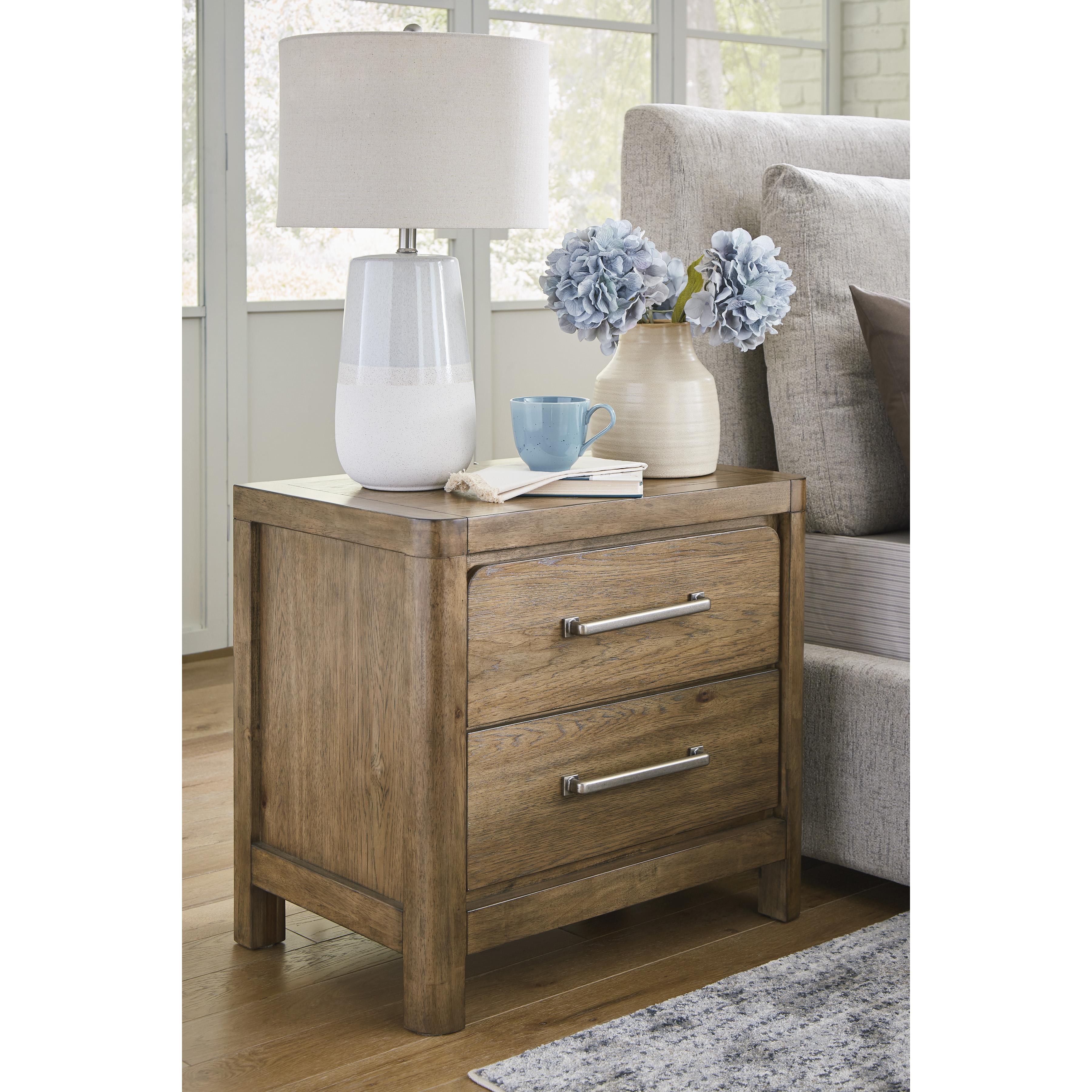  Signature Design by Ashley Cabalynn B974-92 Two Drawer Night Stand IMAGE 7