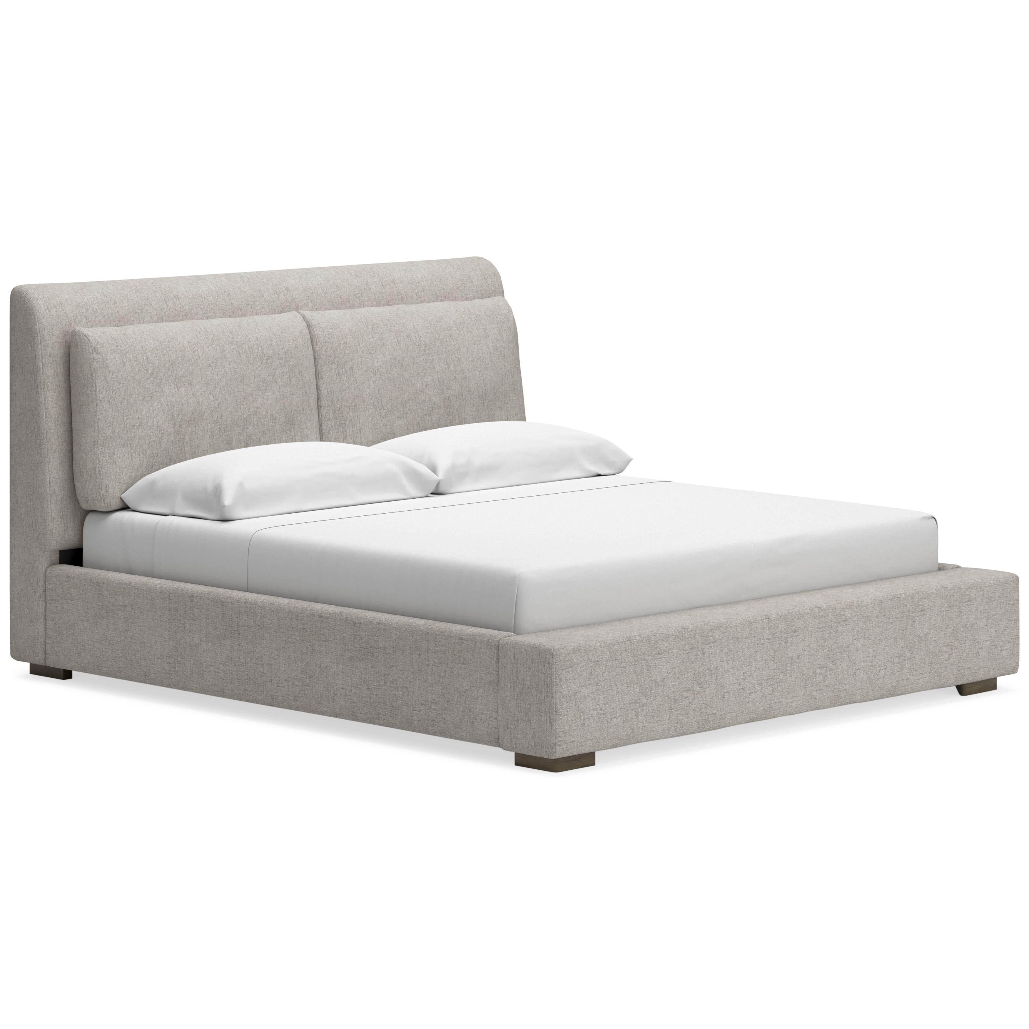  Size_King --  Cabalynn B974B6 King Upholstered Bed IMAGE 1