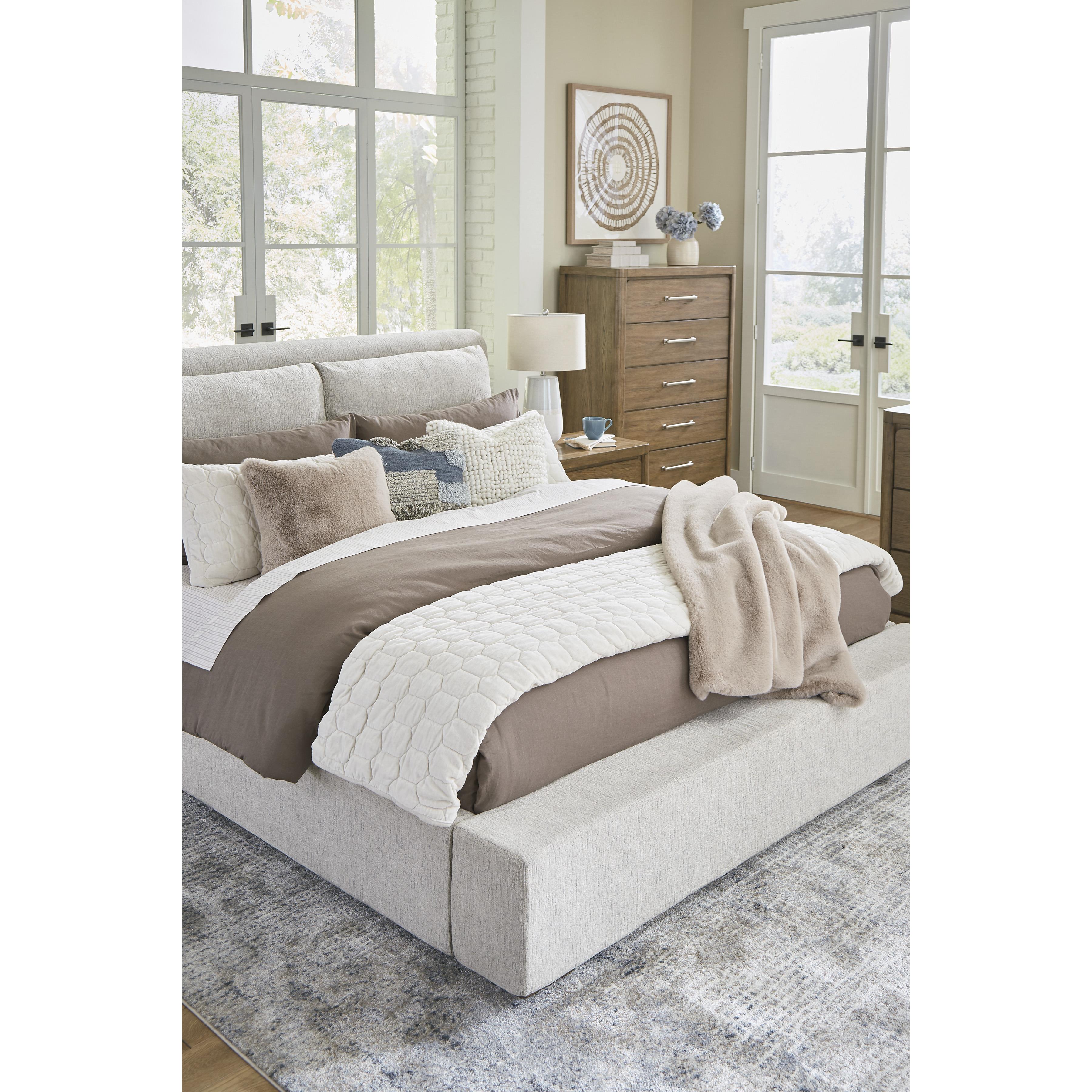  Size_California King --  Cabalynn B974B7 California King Upholstered Bed IMAGE 10