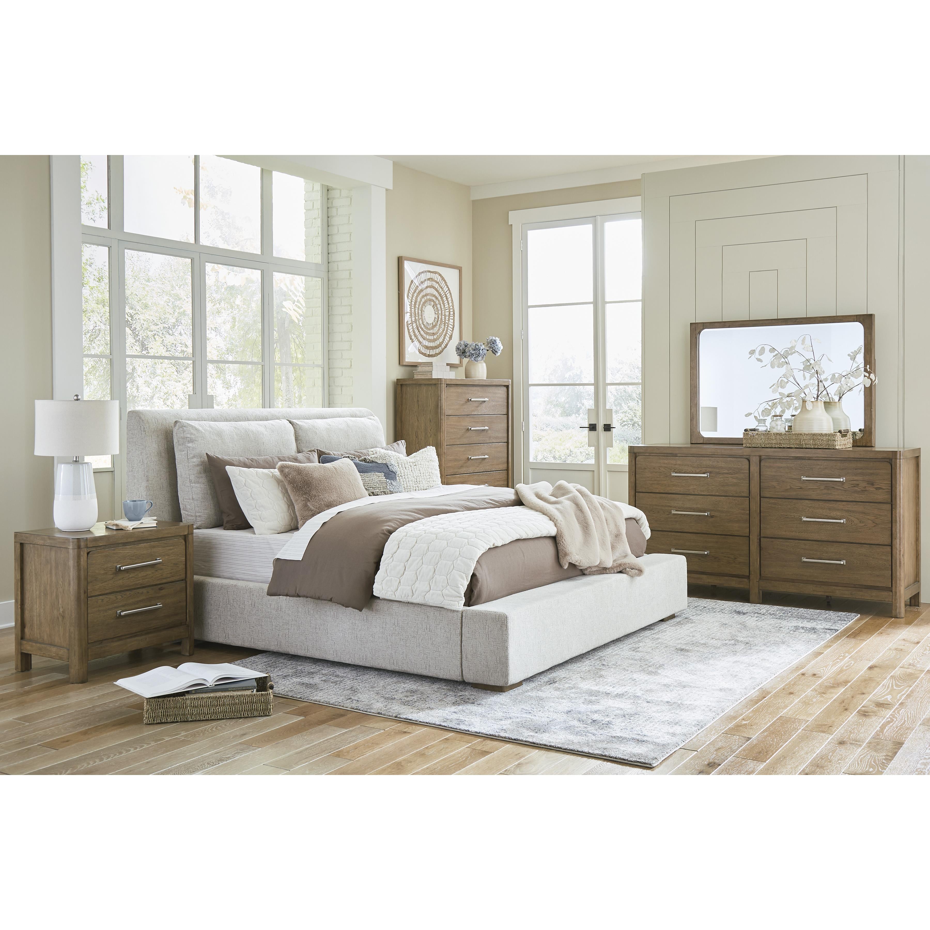  Size_California King --  Cabalynn B974B7 California King Upholstered Bed IMAGE 11