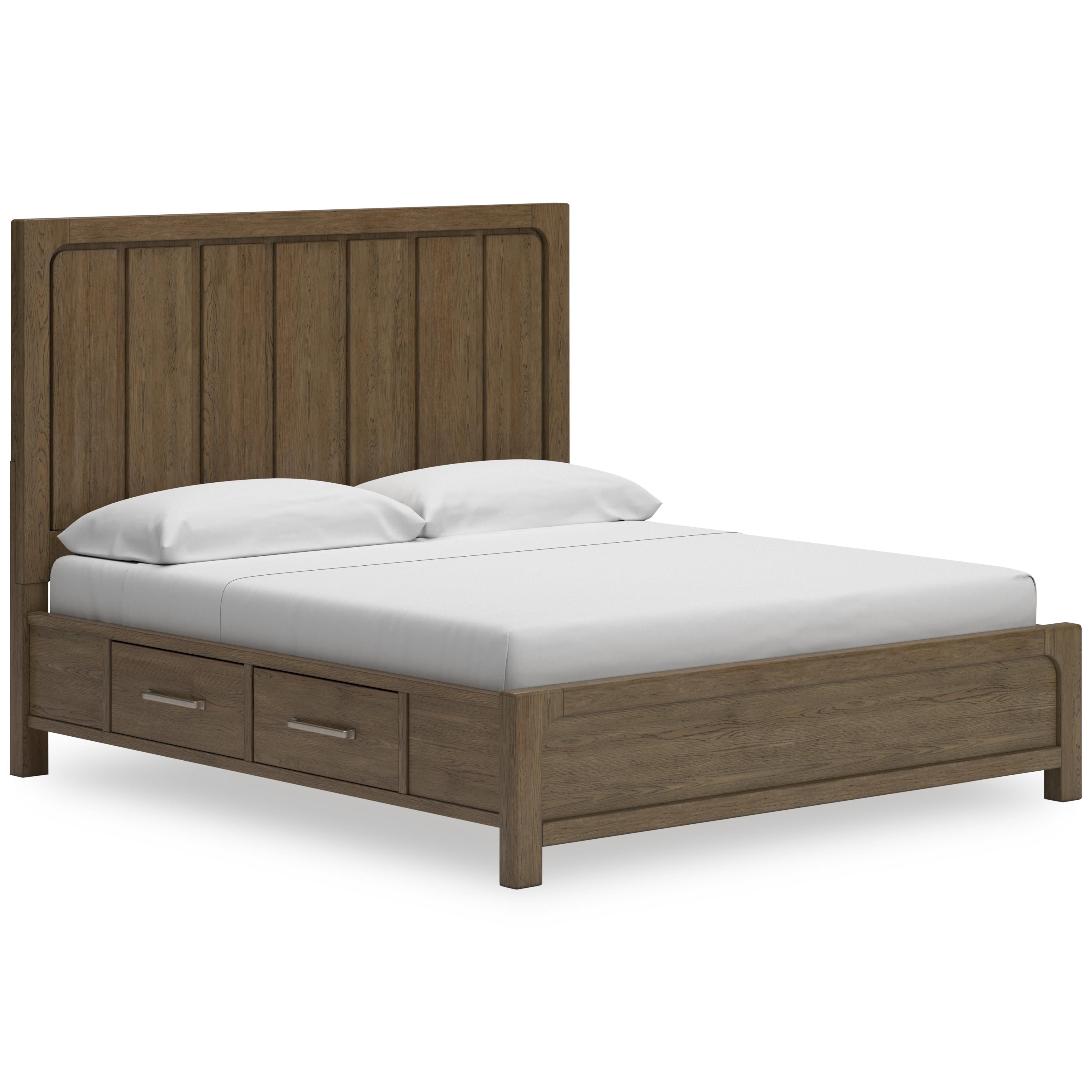  Size_King --  Cabalynn B974B8 King Panel Bed with Storage IMAGE 1