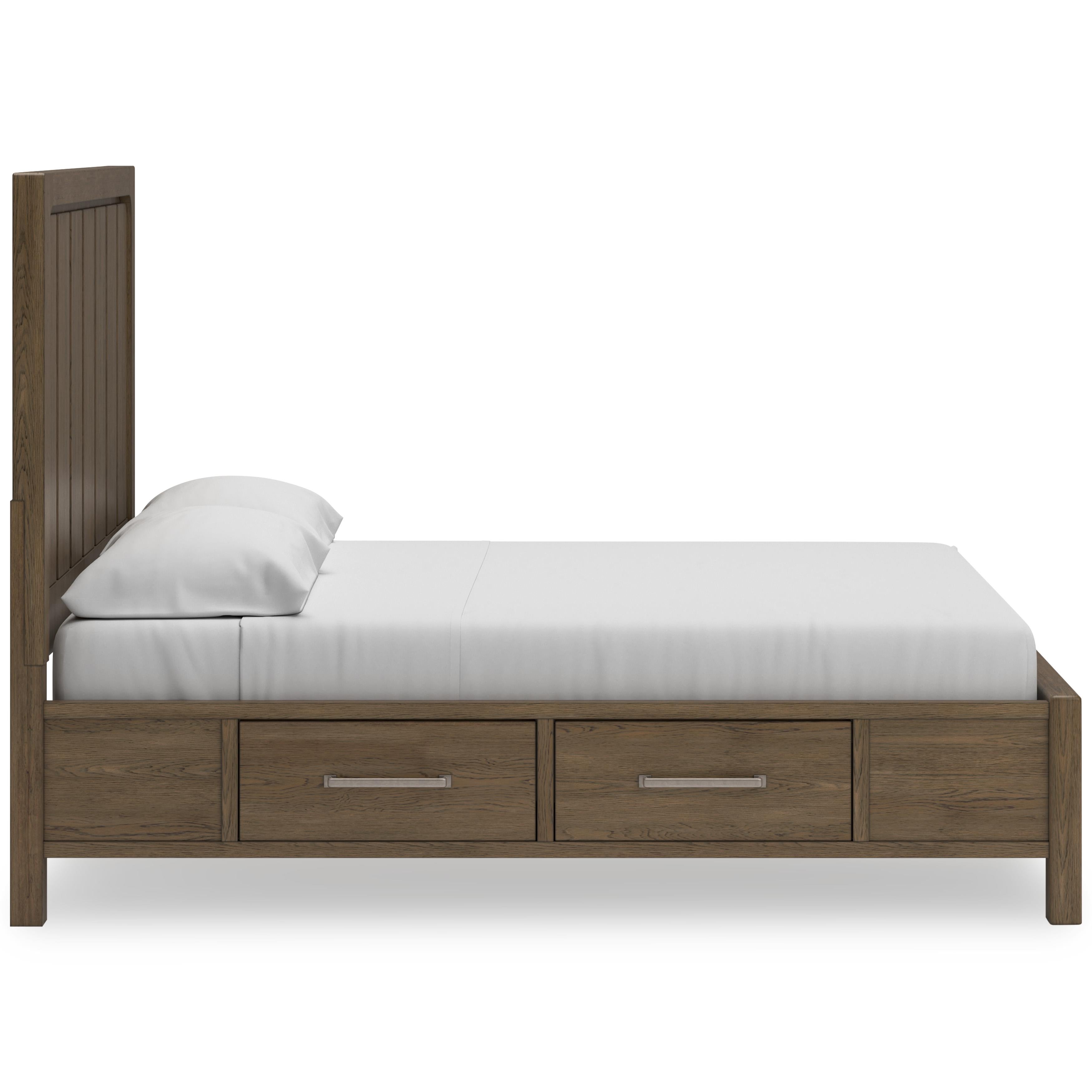  Size_California King --  Cabalynn B974B9 California King Panel Bed with Storage IMAGE 4