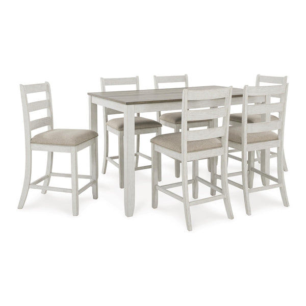 Signature Design by Ashley Skempton D394-423 Rectangular Dining Room Counter Table Set