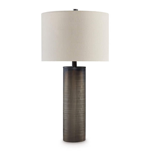 Signature Design by Ashley Dingerly L430824 Glass Table Lamp