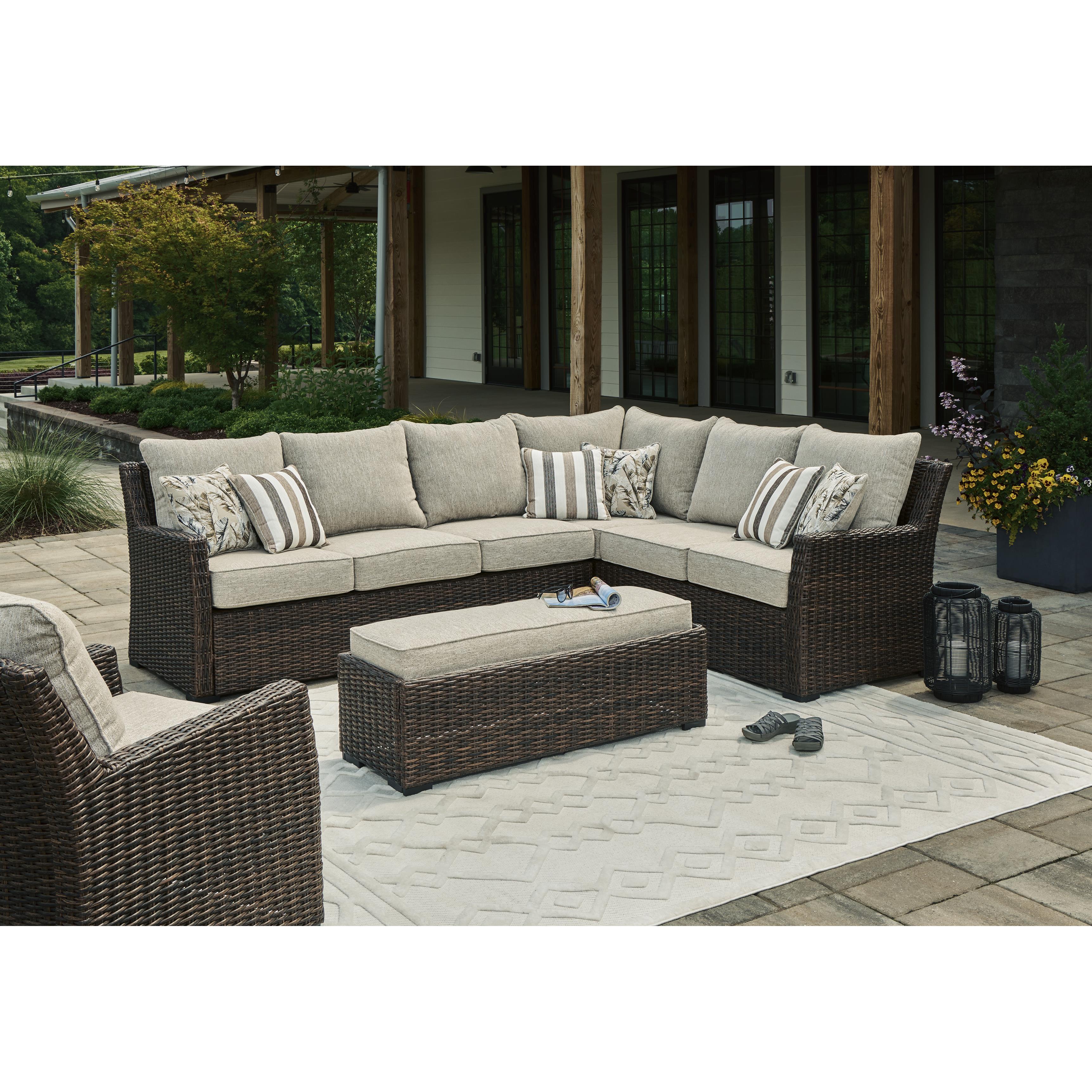  Signature Design by Ashley Brook Ranch P465-820 Lounge Chair with Cushion IMAGE 10