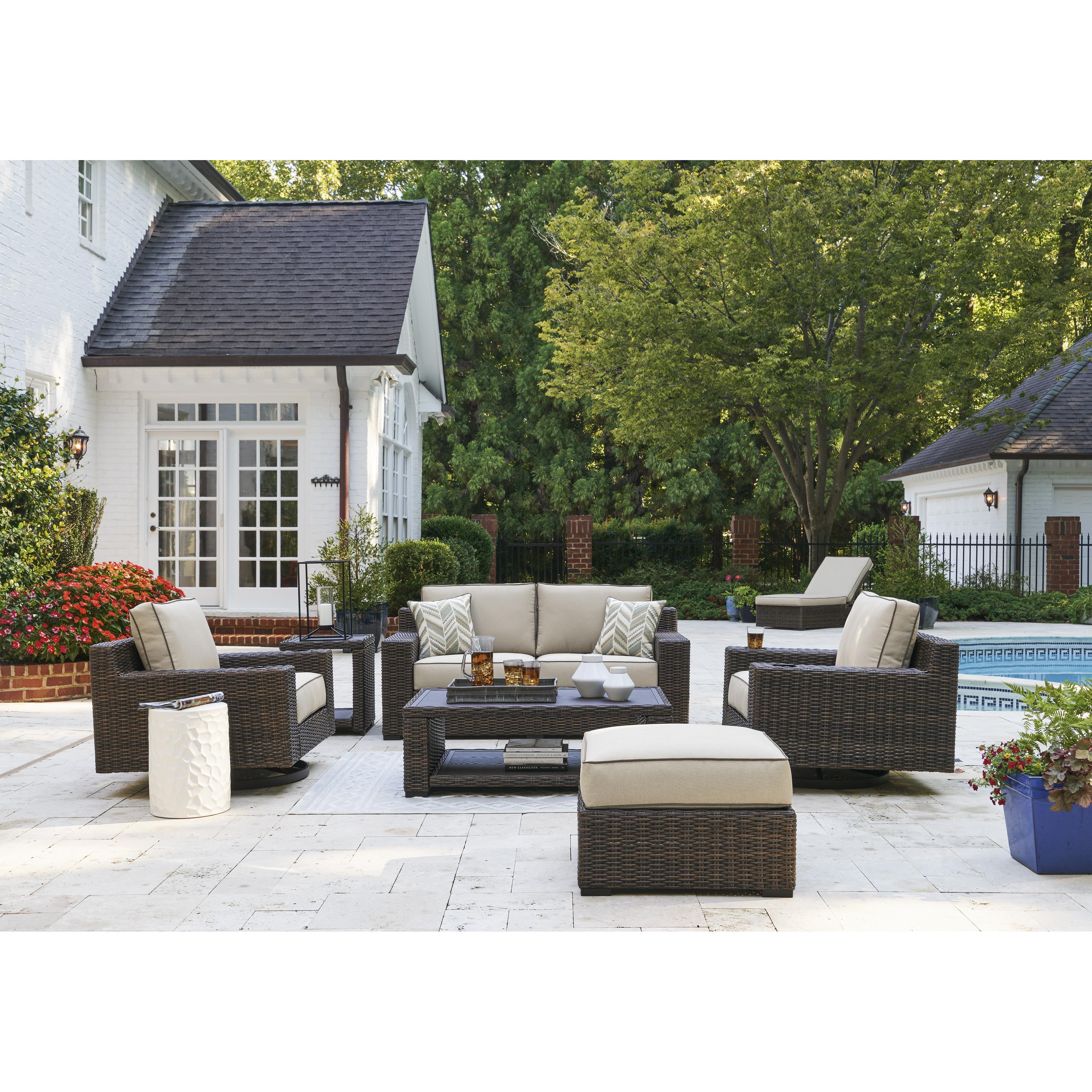  Signature Design by Ashley Coastline Bay P784-835 Loveseat with Cushion IMAGE 6
