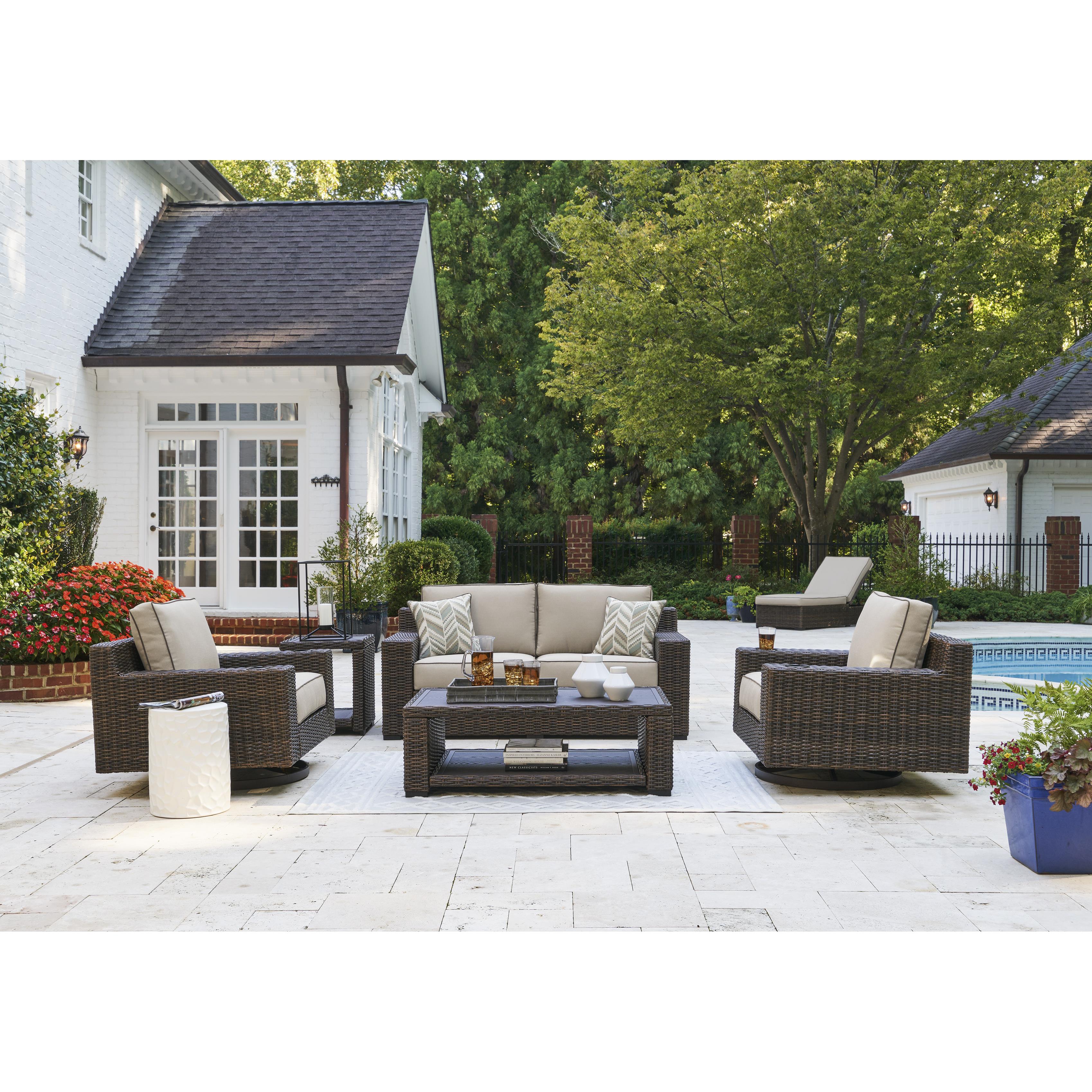  Signature Design by Ashley Coastline Bay P784-835 Loveseat with Cushion IMAGE 8