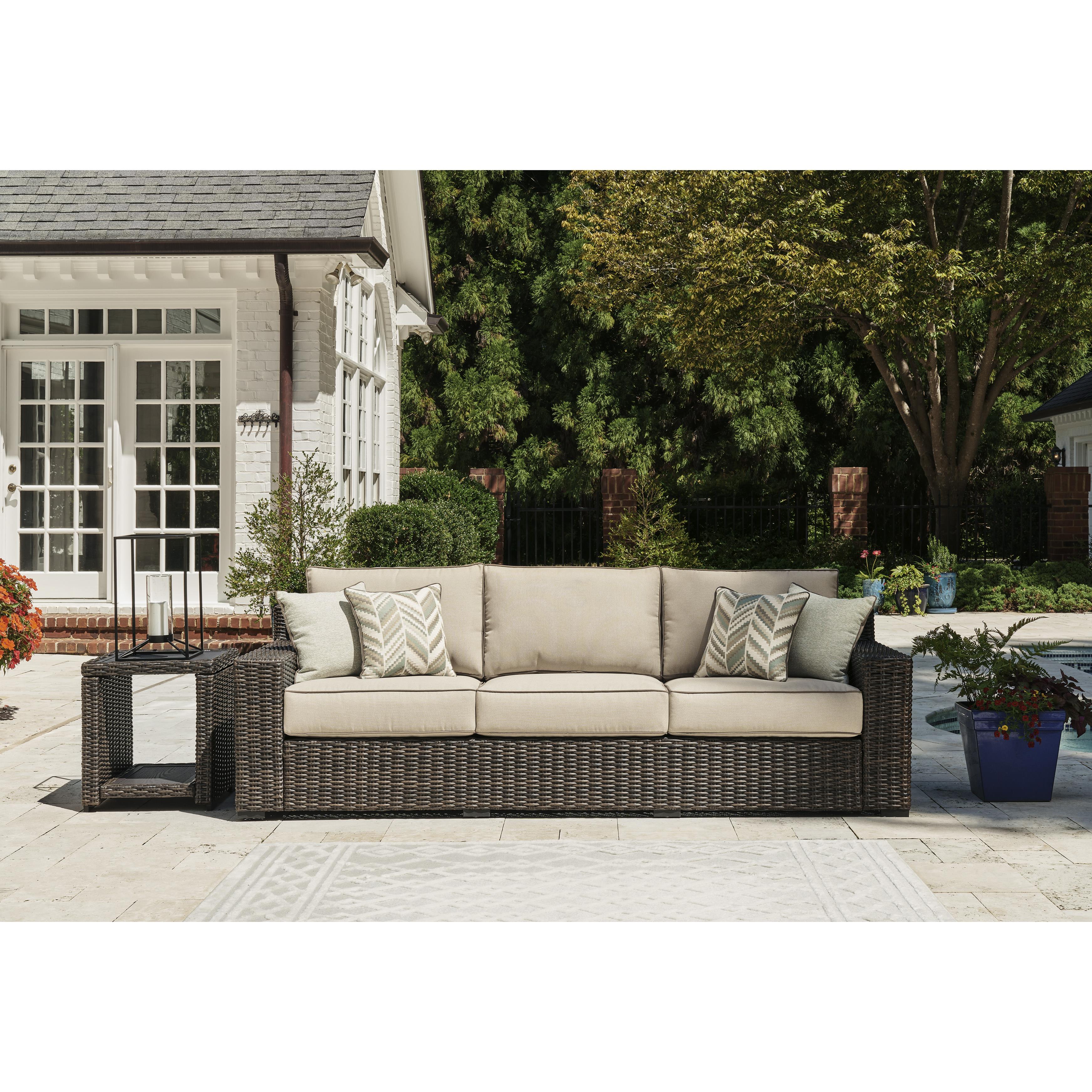  Signature Design by Ashley Coastline Bay P784-838 Sofa with Cushion IMAGE 5