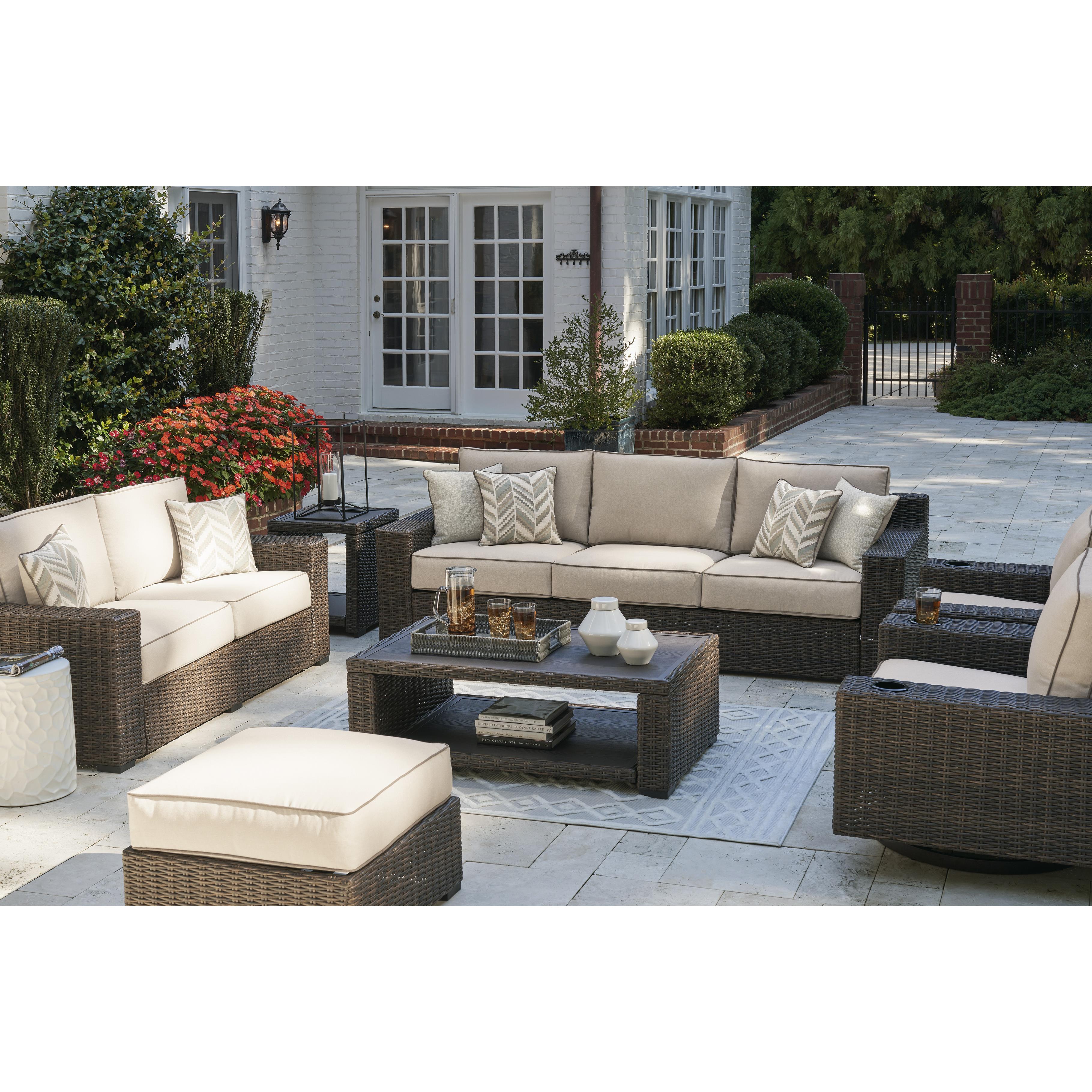  Signature Design by Ashley Coastline Bay P784-838 Sofa with Cushion IMAGE 6