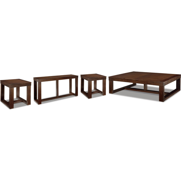 Signature Design by Ashley Watson T481T1 Coffee Table and 2 End Tables with Console